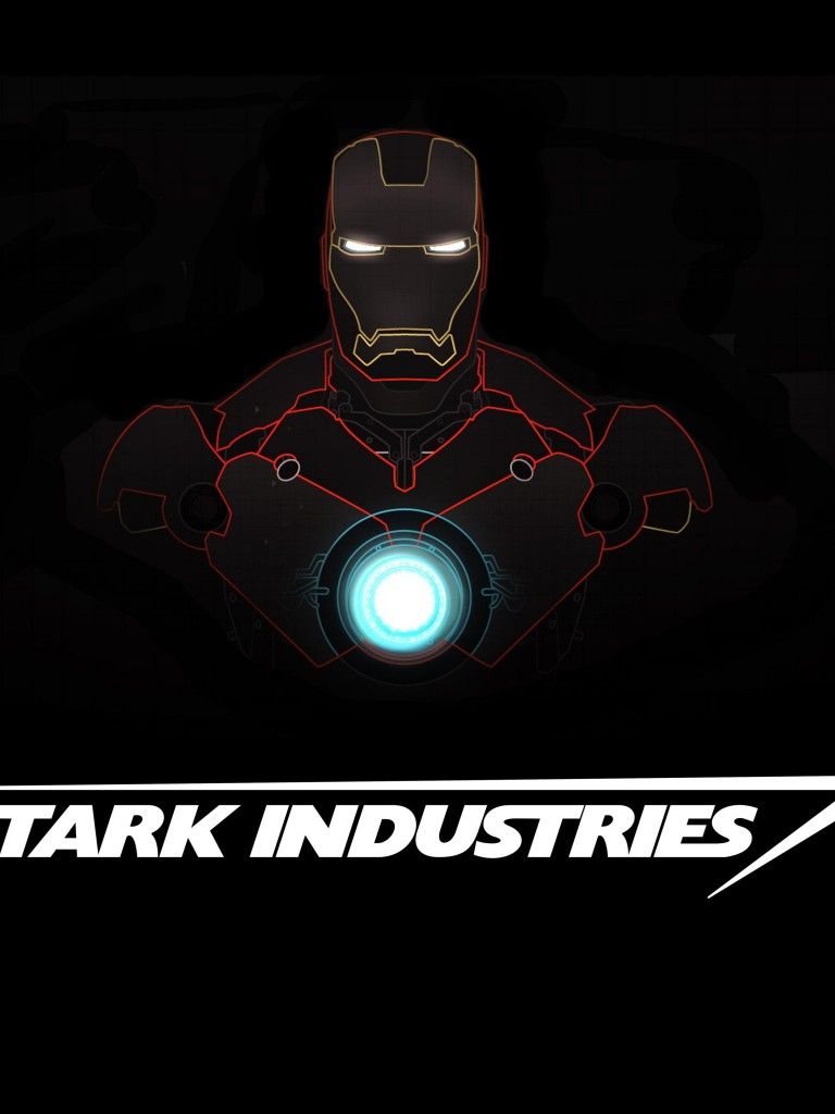 Wallpaper Iron Man, Stark Industries, Minimal, Dark, HD, 5K, Creative Graphics,. Wallpaper for iPhone, Android, Mobile and Desktop