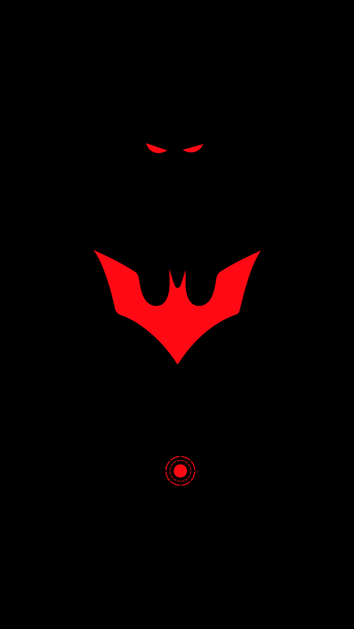 The Red Shadow of Batman (Wallpaper) For Tech