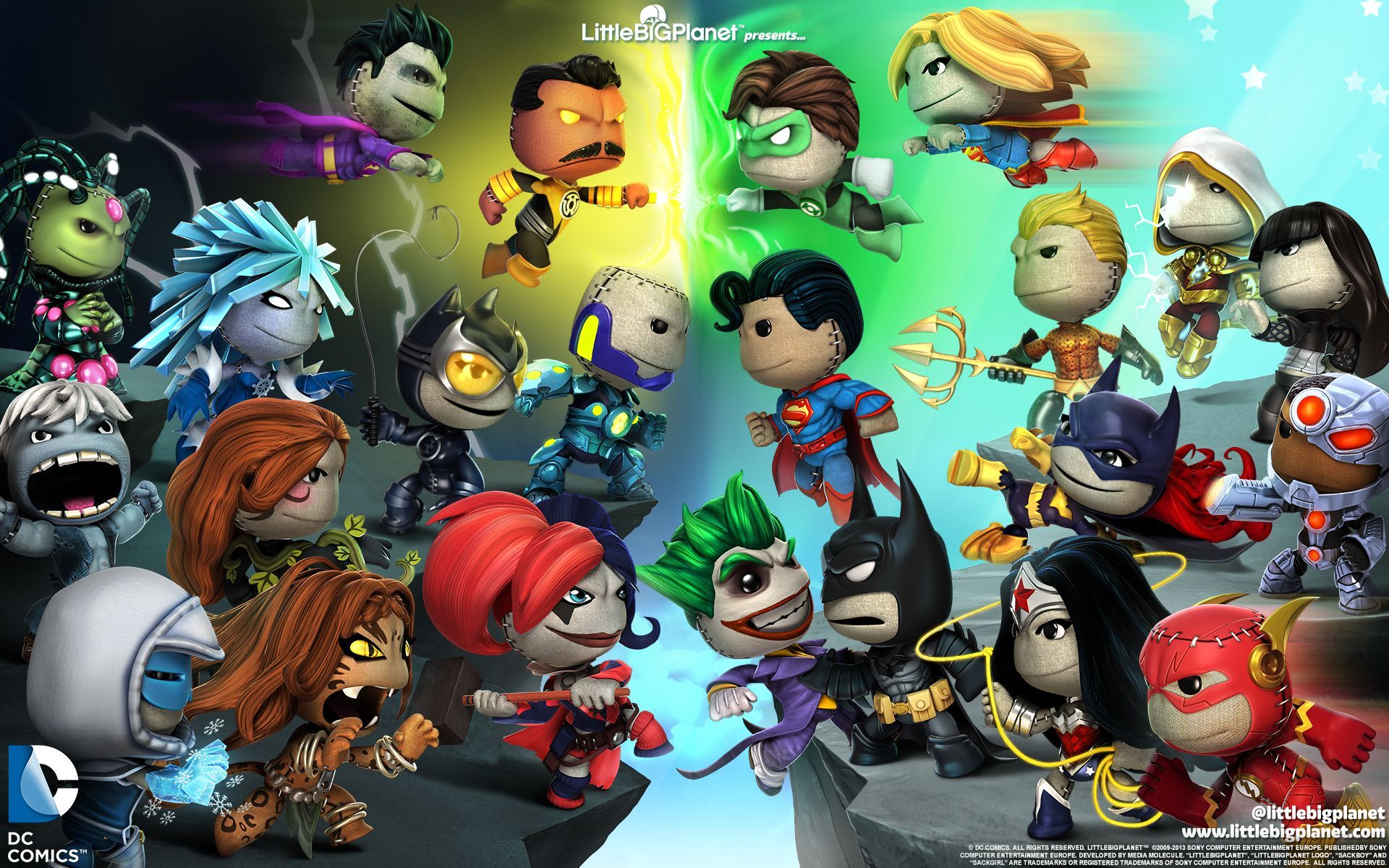 DC Comics Wallpaper 16 10 Sharing!. Little Big Planet, Nerdy Girl Stuff, Comic Movies