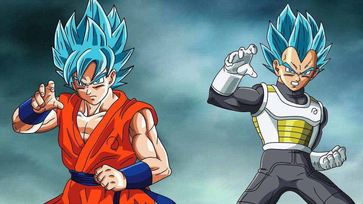 Goku And Vegeta Fighting Wallpapers - Wallpaper Cave