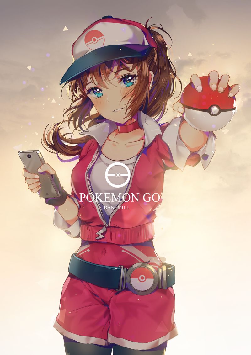 Female Protagonist (Pokémon GO) Mobile Wallpaper Anime Image Board