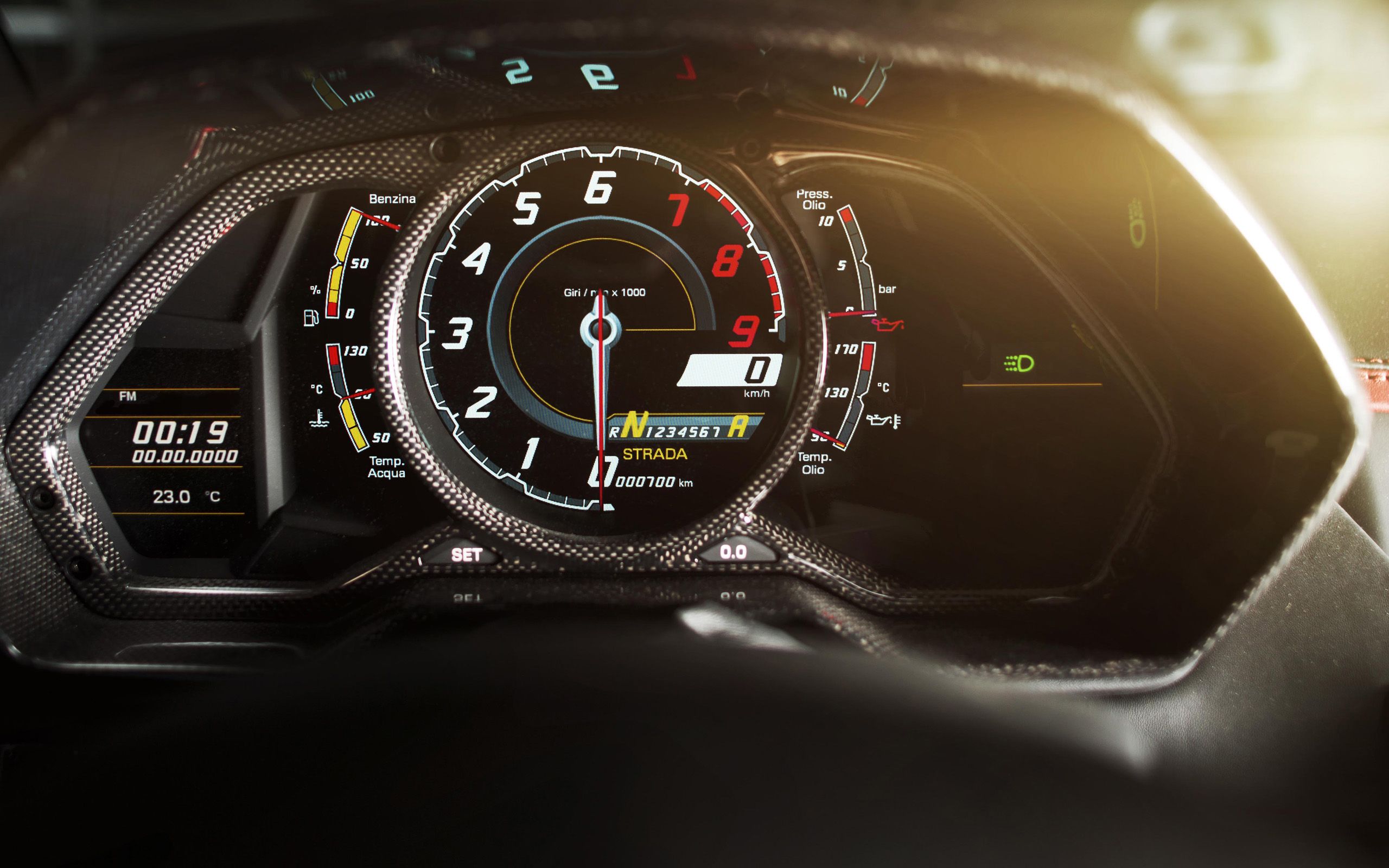Mansory, Lamborghini, Aventador, Carbonado, Supercar, Interior Wallpaper HD / Desktop and Mobile Background