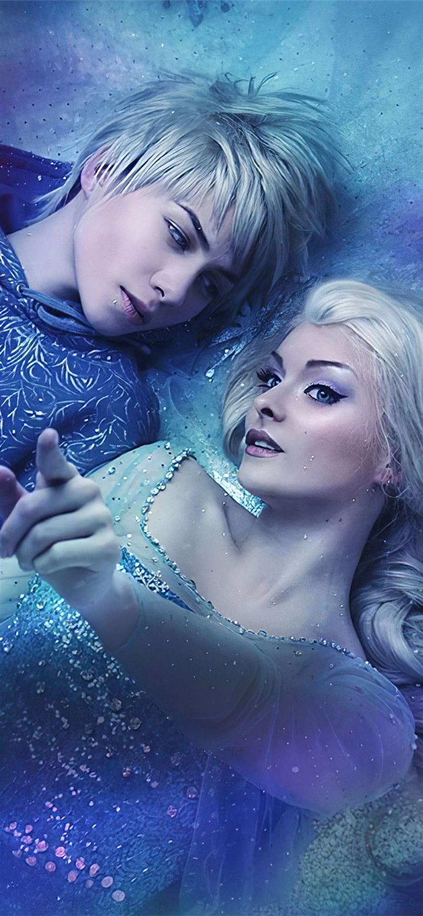 elsa and jack frost iPhone 11 Wallpaper Free Download