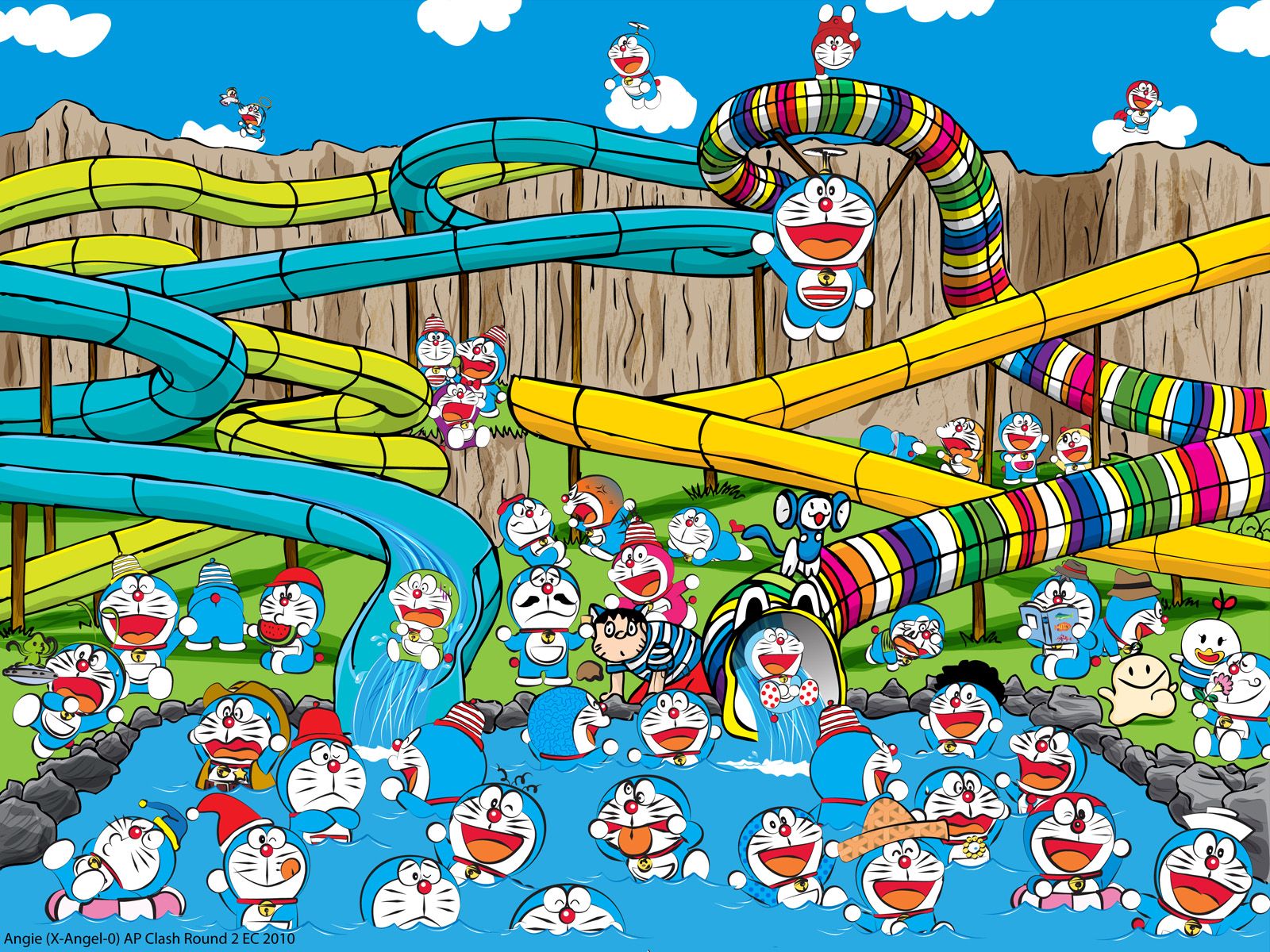 Doraemon And Dorami Wallpapers - Wallpaper Cave