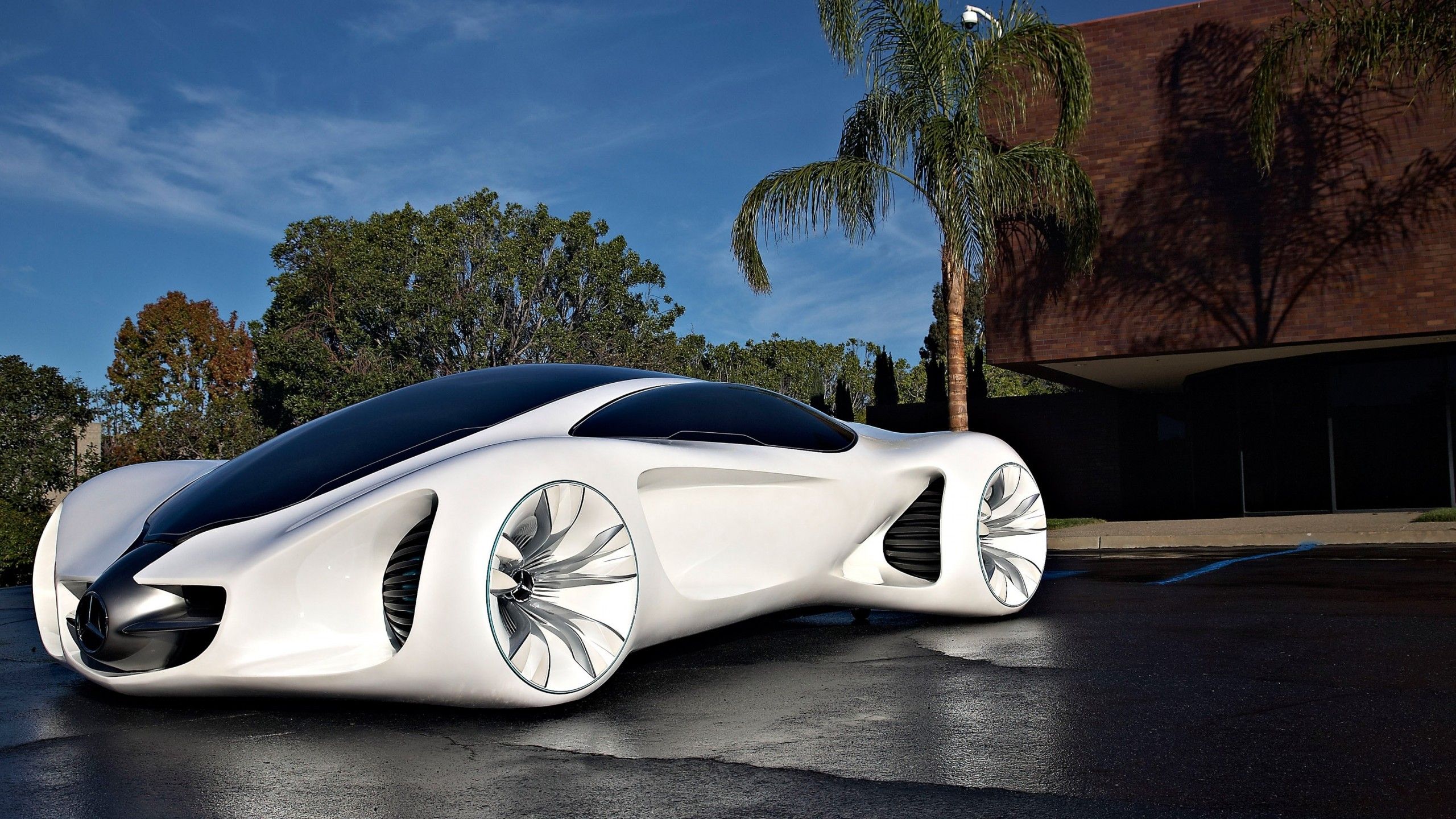 Download 2560x1440 Mercedes Benz Biome, Concept Design, Futuristic, Cars Wallpaper for iMac 27 inch
