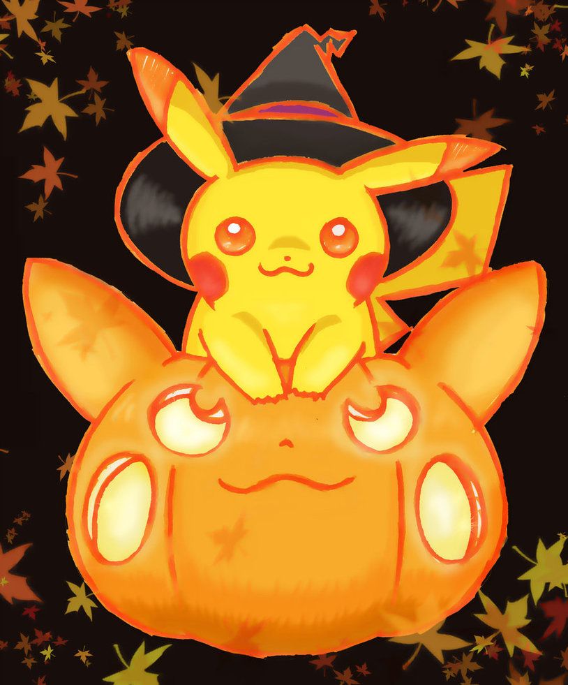 Pikachu Halloween Art HD Wallpaper