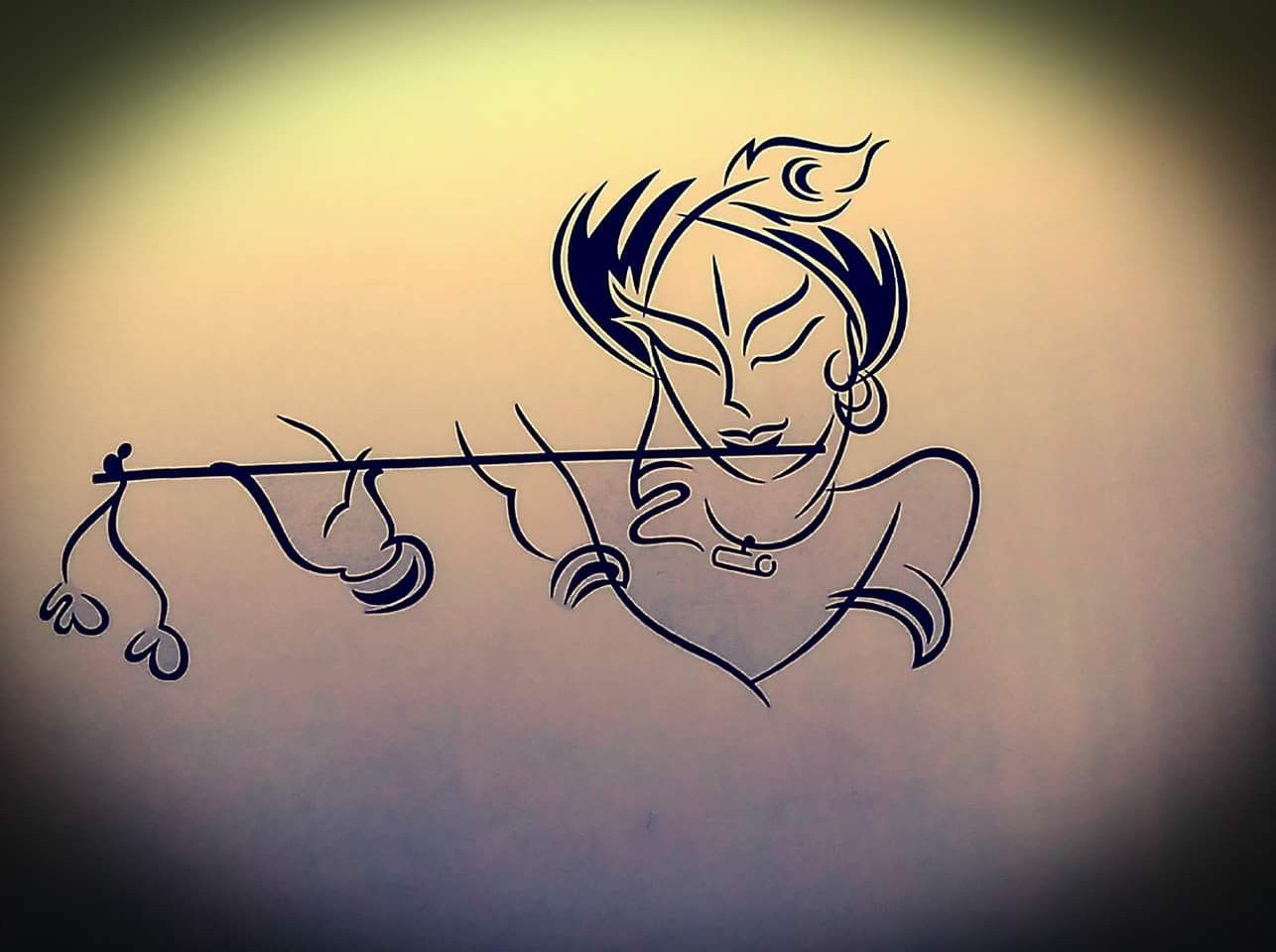 Shri Krishna Radha  sketch of krishna radha lord krishna radha Wallpaper  Download  MobCup
