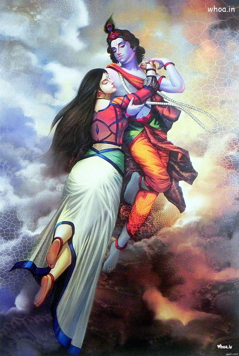 Lord Krishna Art HD Wallpaper 1920x1080
