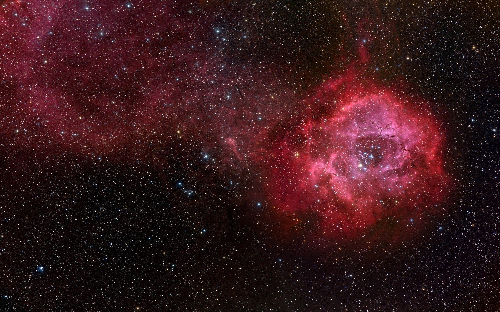 Rose Nebula Wallpaper