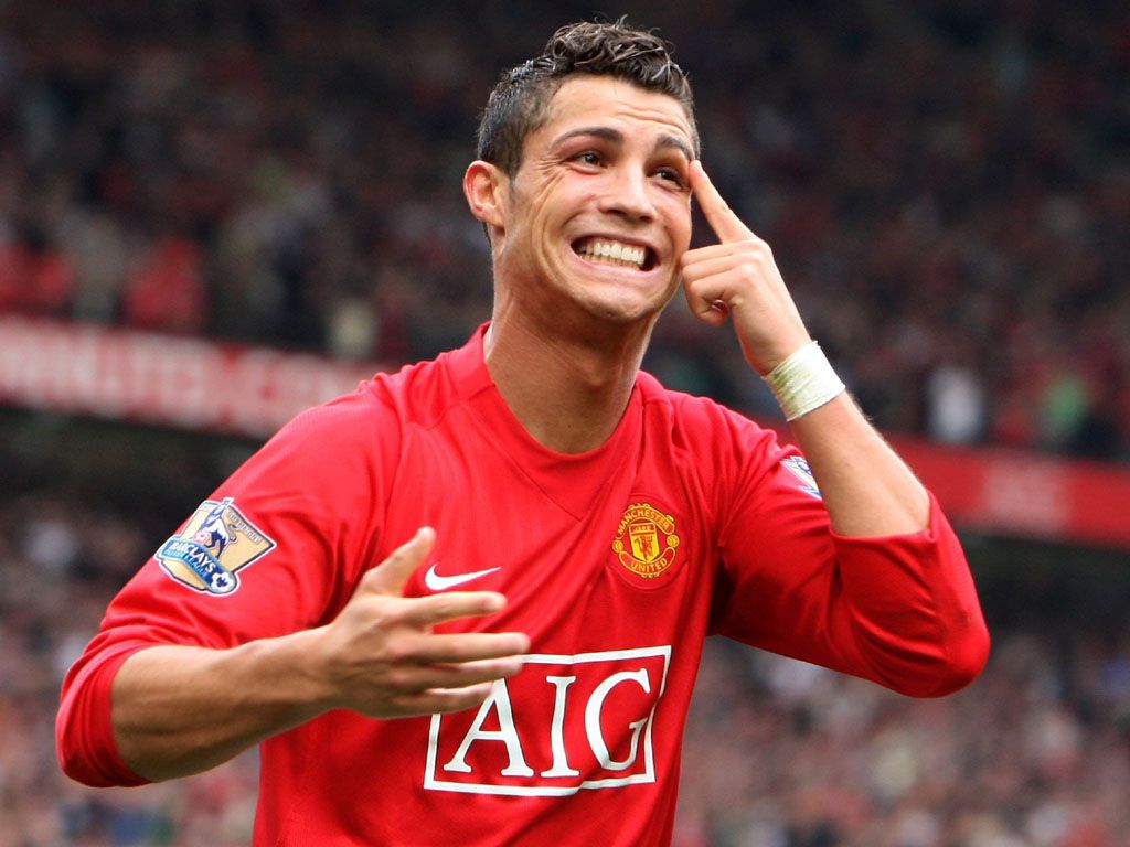 Cristiano Ronaldo Al Manchester United HD Wallpaper