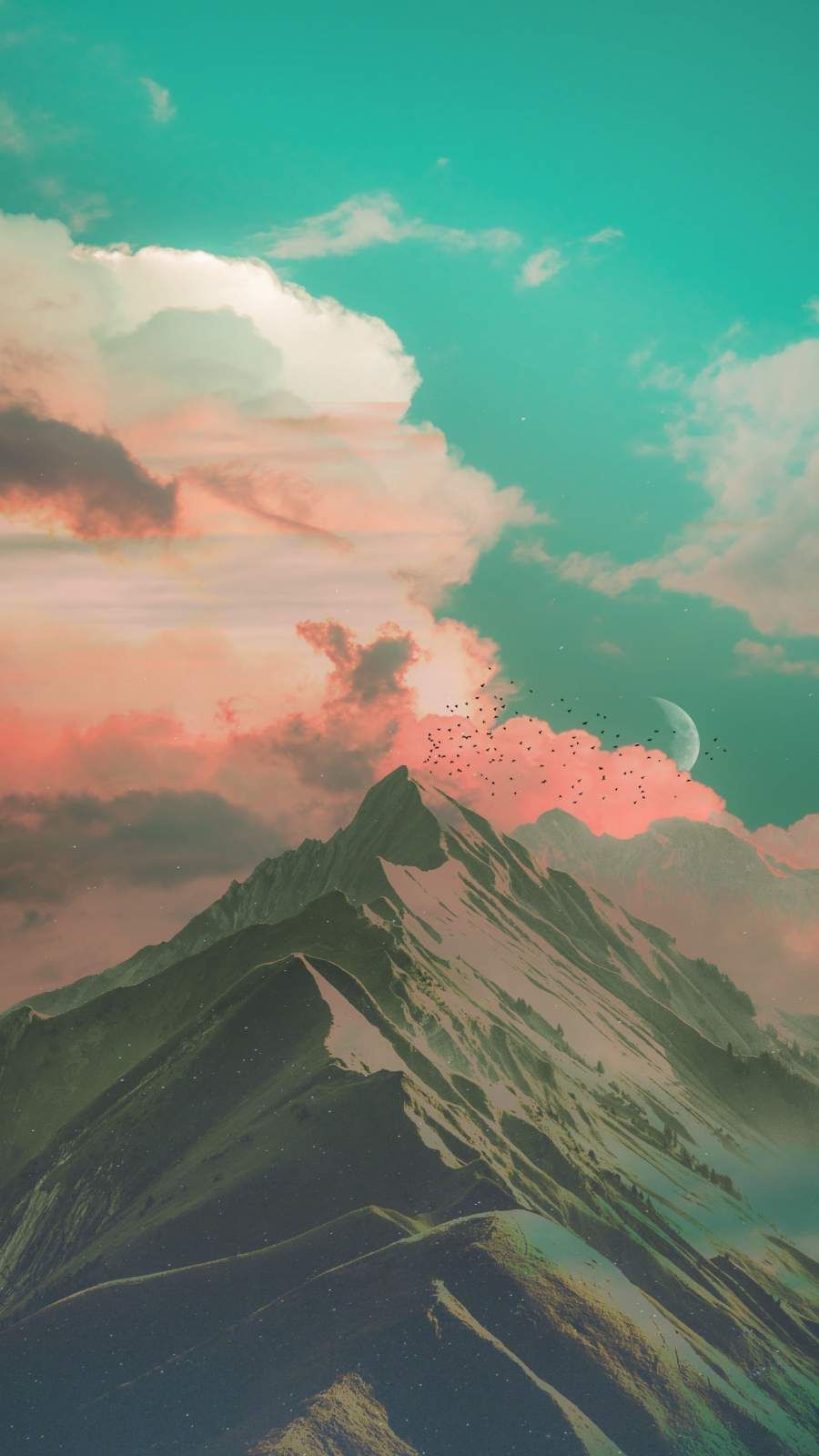 Nature Aesthetic iPhone Wallpaper. Trippy iphone wallpaper, Nature aesthetic, Aesthetic iphone wallpaper