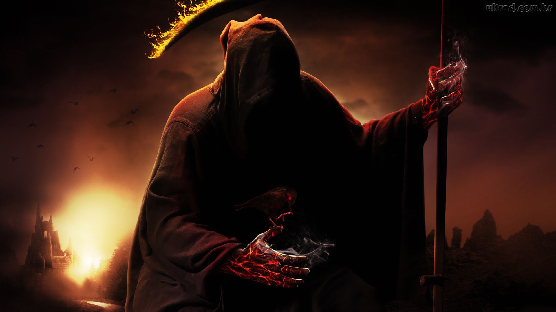 Grim Reaper Computer Wallpaper, Desktop Backgroundx1080