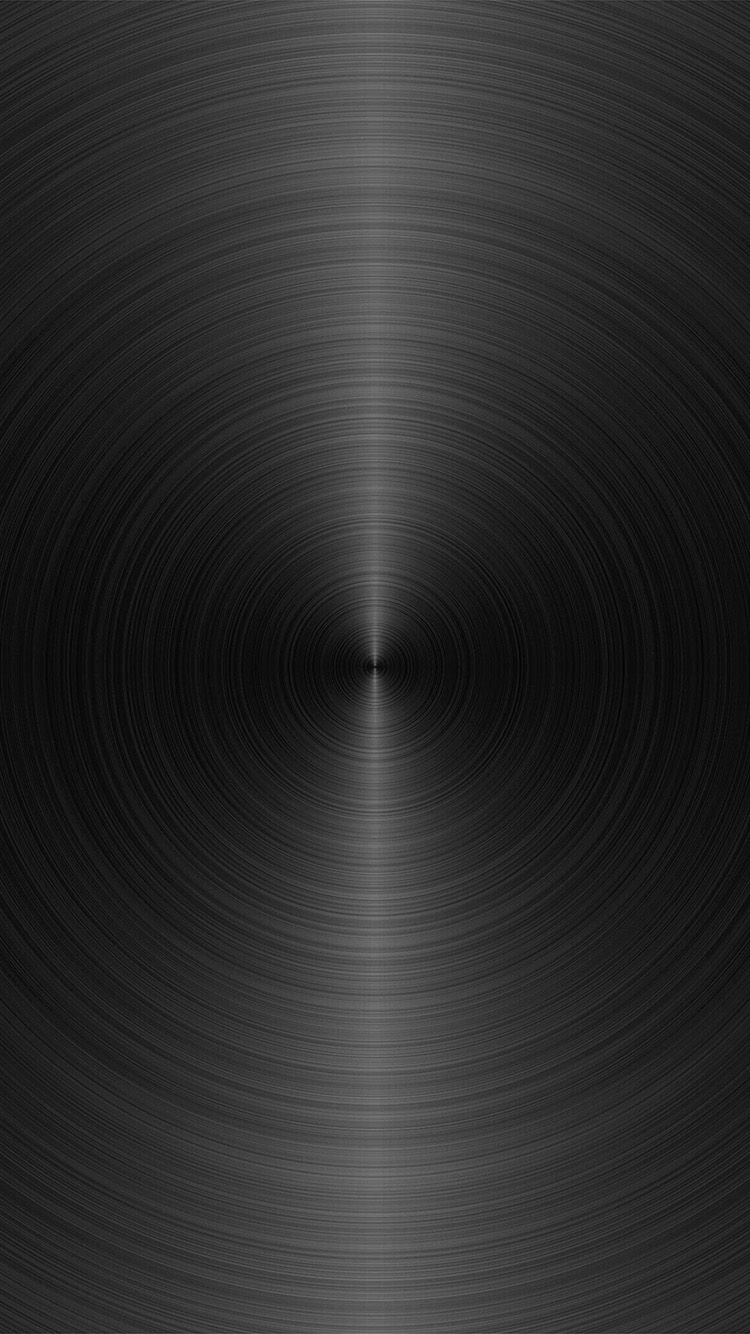 iPhone X wallpaper. metal circle round texture pattern dark gray