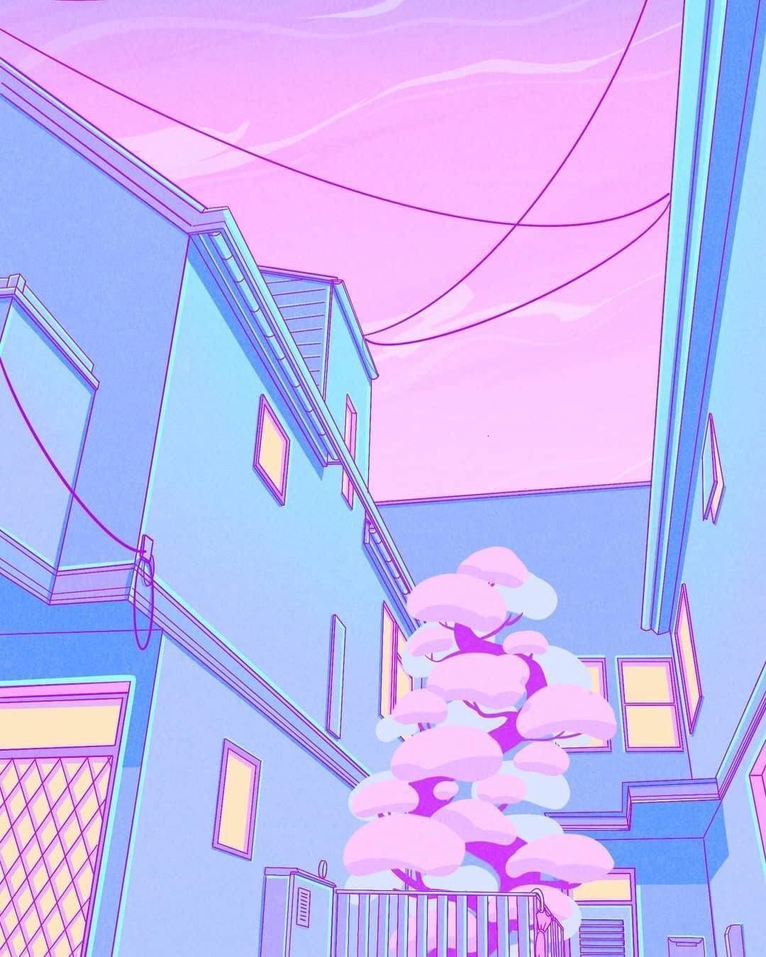 ghiblistudio. Anime scenery wallpaper, Aesthetic pastel wallpaper, Pastel aesthetic