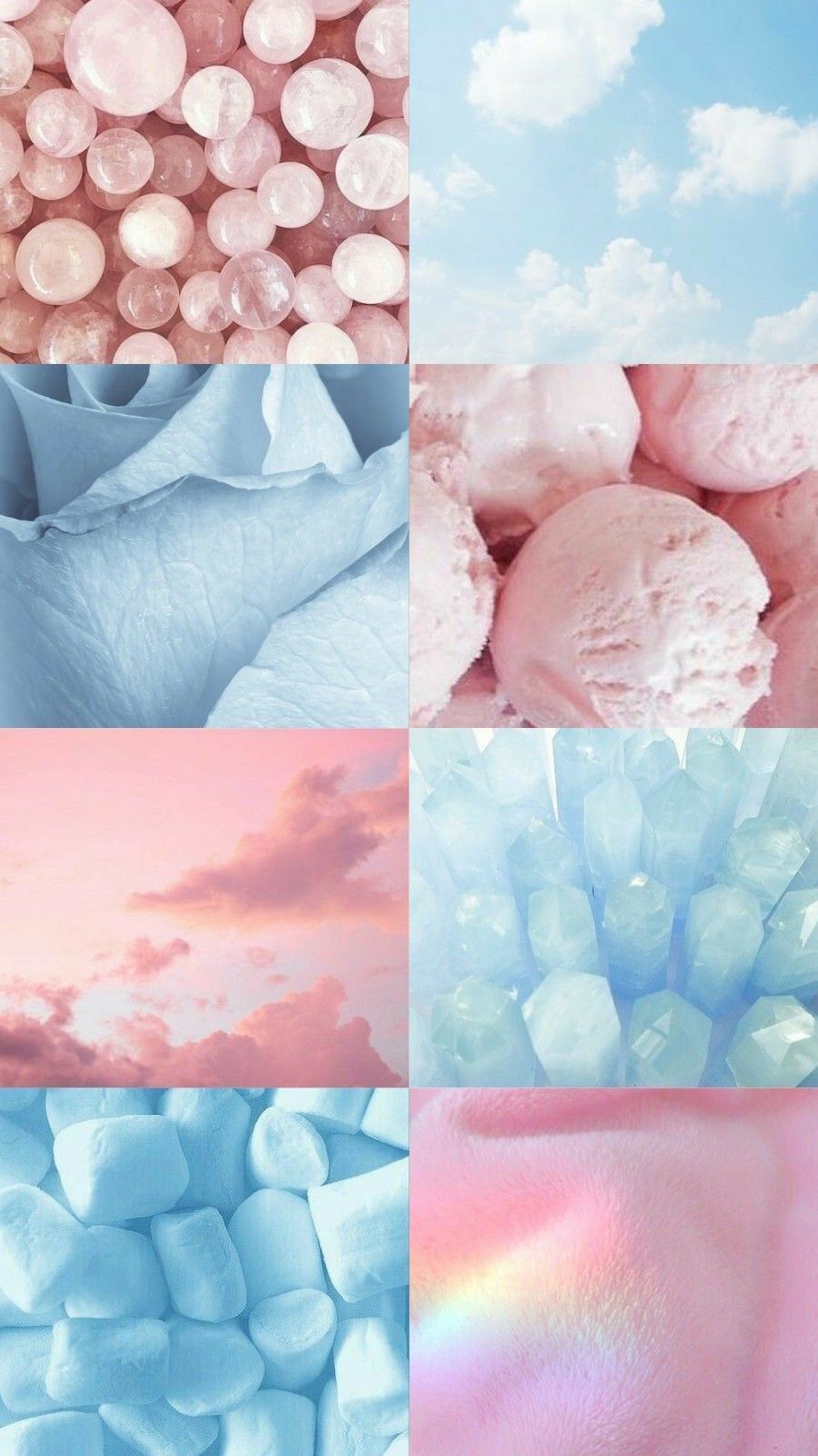 Pastel Colors Aesthetic Blue And Pink Wallpapers - Wallpaper Cave