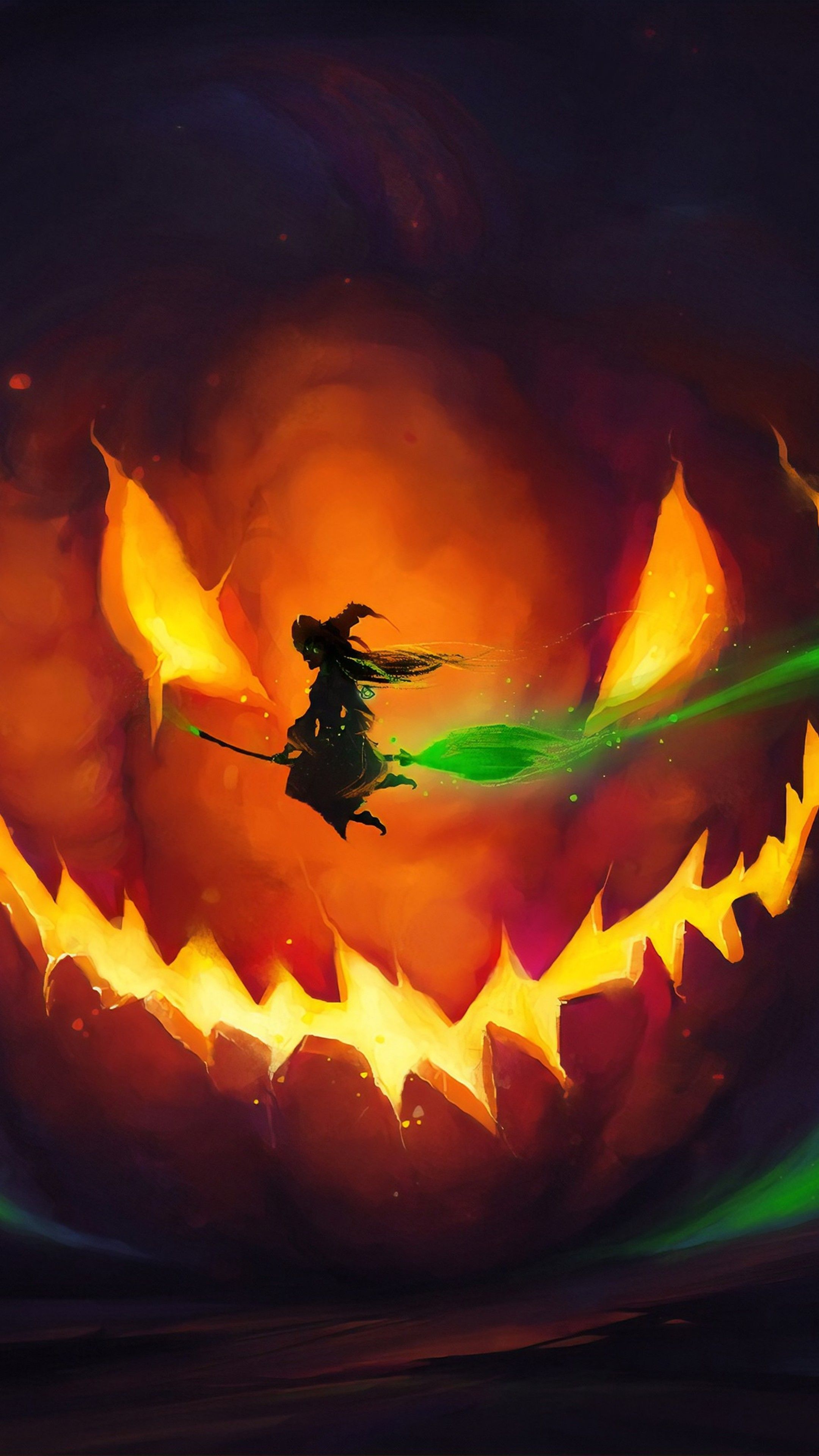 Halloween Witch 4k In 2160x3840 Resolution