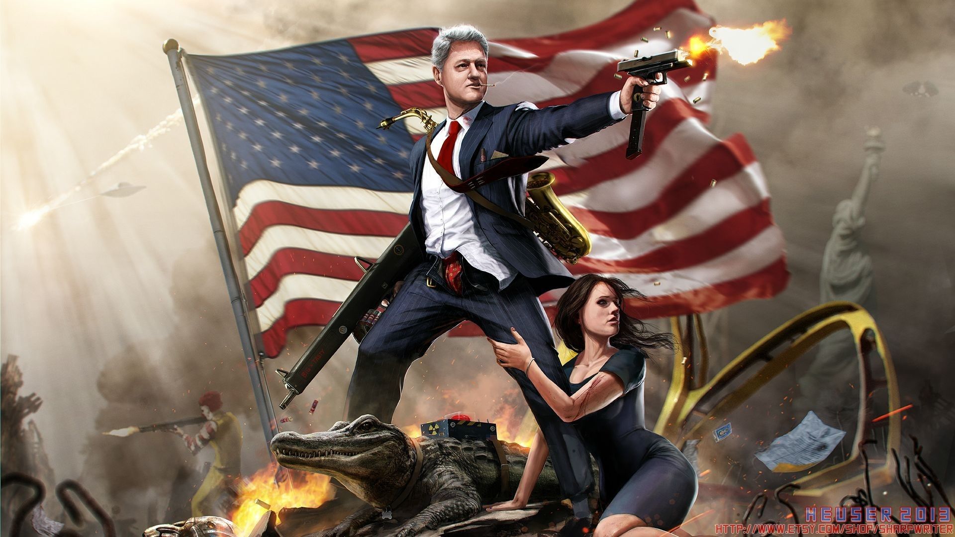 Badass America Wallpaper. Background. Photo. Image