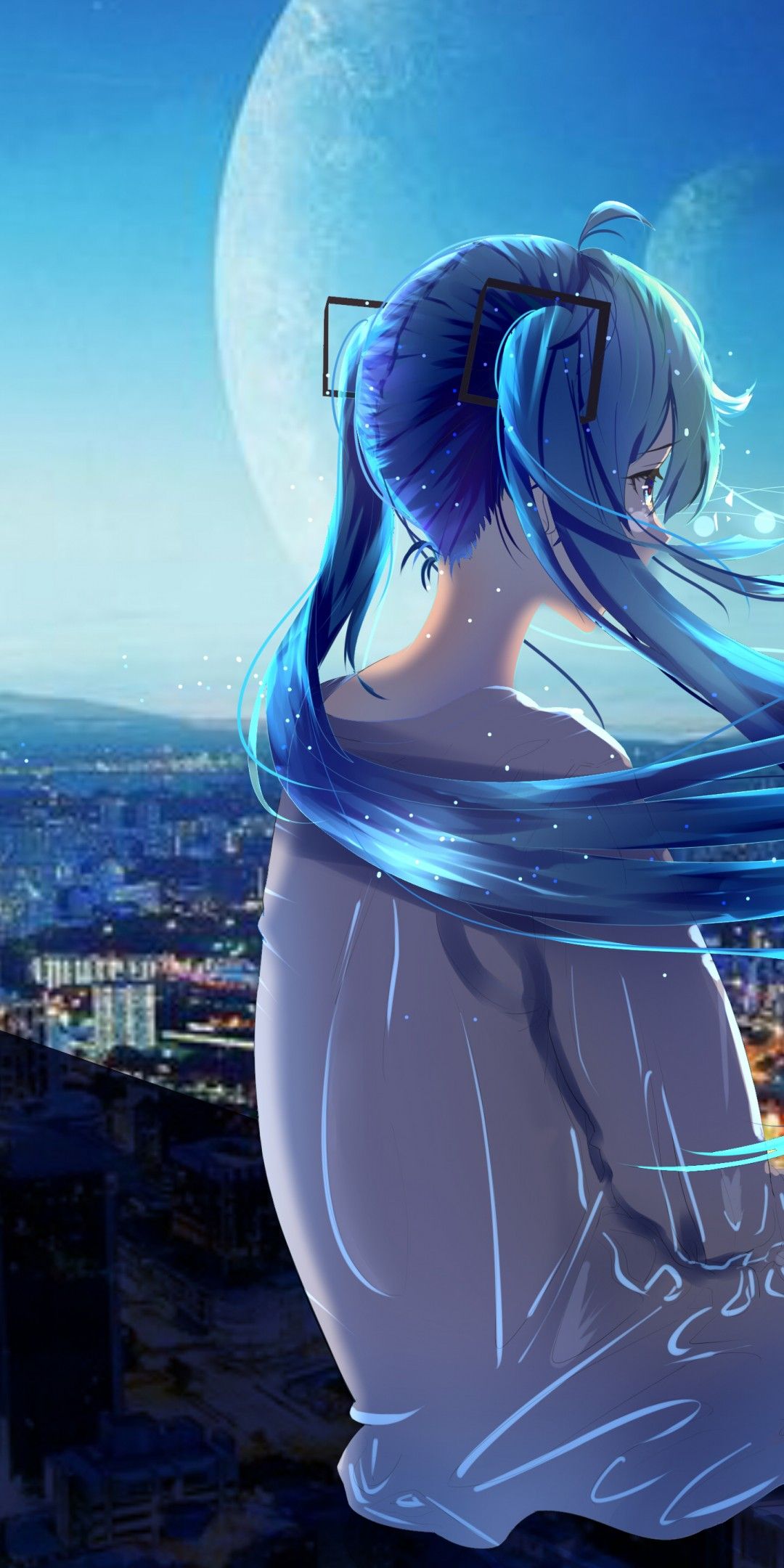 Anime girl 4K Wallpaper, Alone, Fantasy, 5K, Fantasy