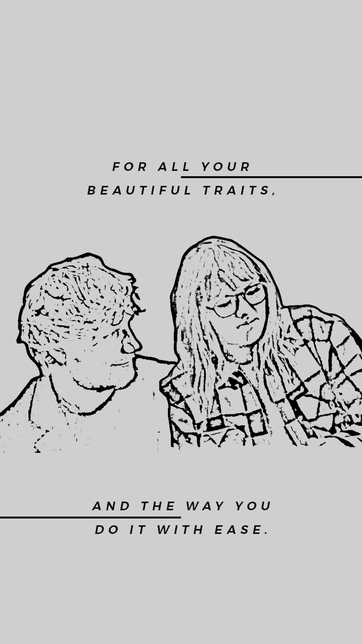 TAYLOR SWIFT ED SHEERAN WALLPAPER uploaded