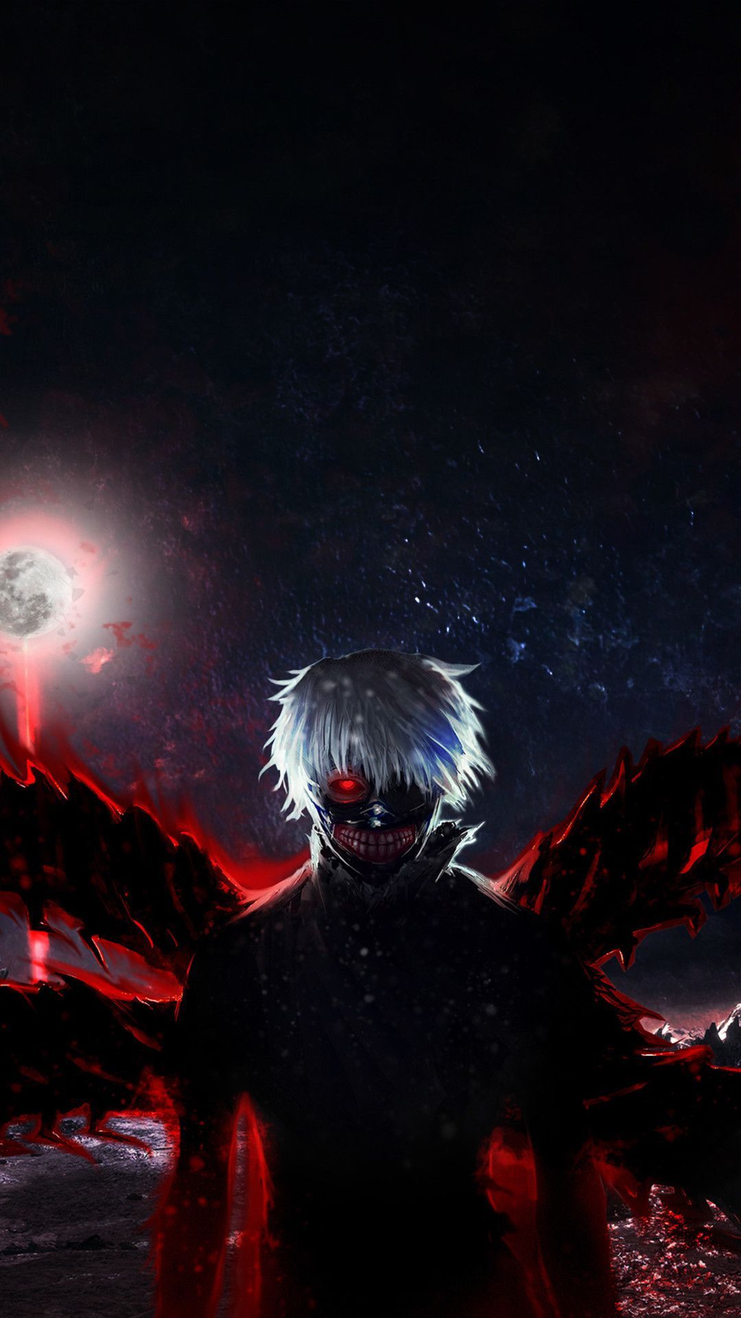 Tokyo Ghoul 4k Mobile Wallpaper (iPhone, Android, Samsung, Pixel, Xiaomi). Tokyo ghoul wallpaper, Dark anime, Tokyo ghoul manga