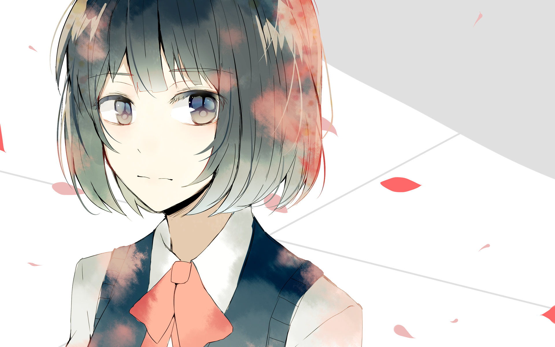 Kuzu No Honkai Anime Girls Yasuraoka Hanabi Wallpaper:1920x1200