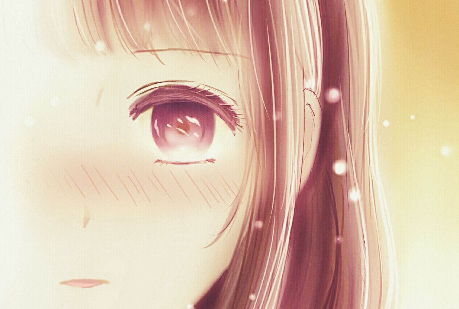 Desktop Wallpaper Kuzu No Honkai, Scum's Wish, Anime Girl Face, HD Image, Picture, Background, Ti0hfm