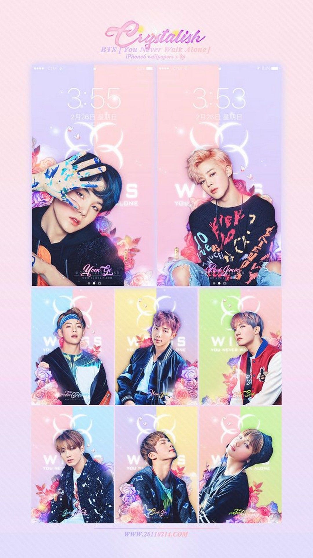 BTS Collage Wallpaper Free BTS Collage Background