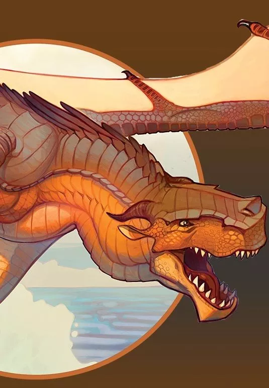 Wings of Fire Clay wallpaper