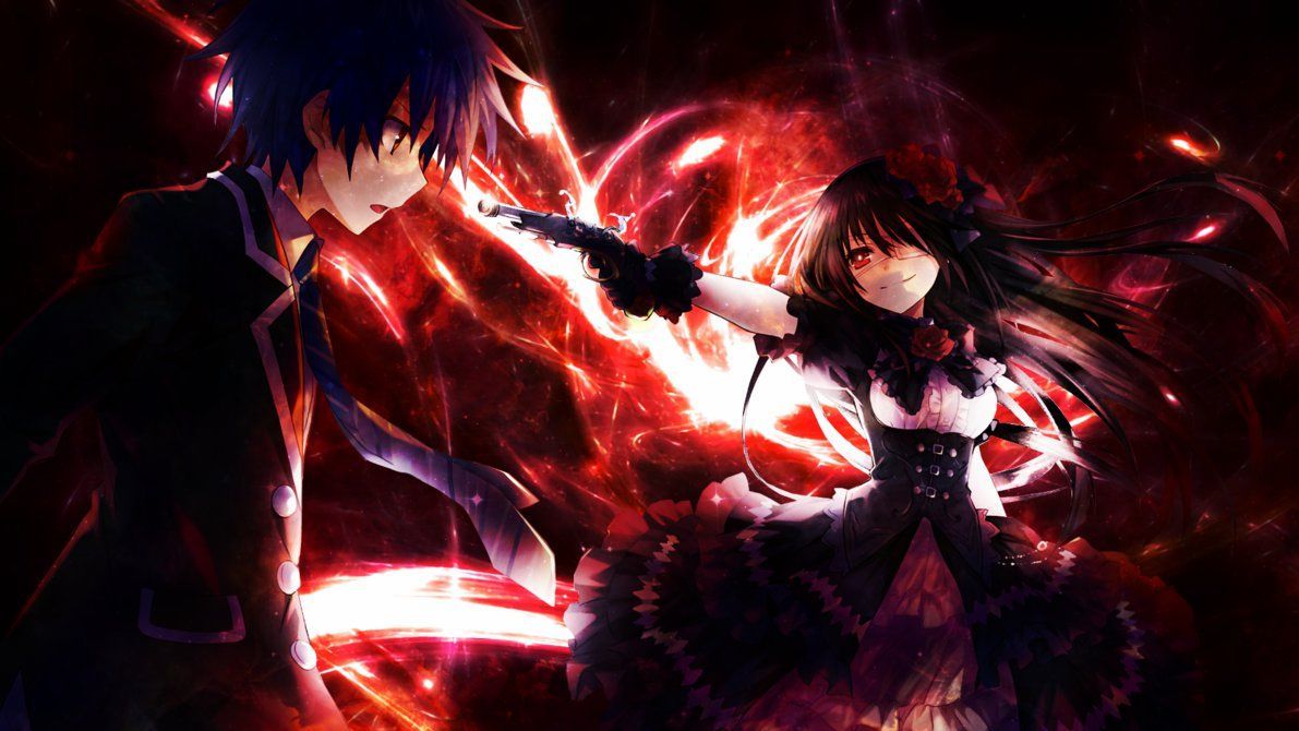 Date A Live Shido VS Kurumi Wallpaper