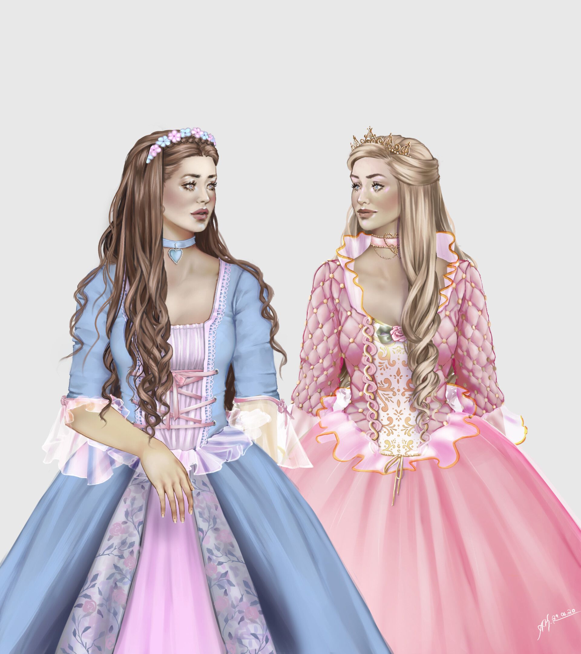 LIO black & Anneliese (Barbie Princess and the Pauper)