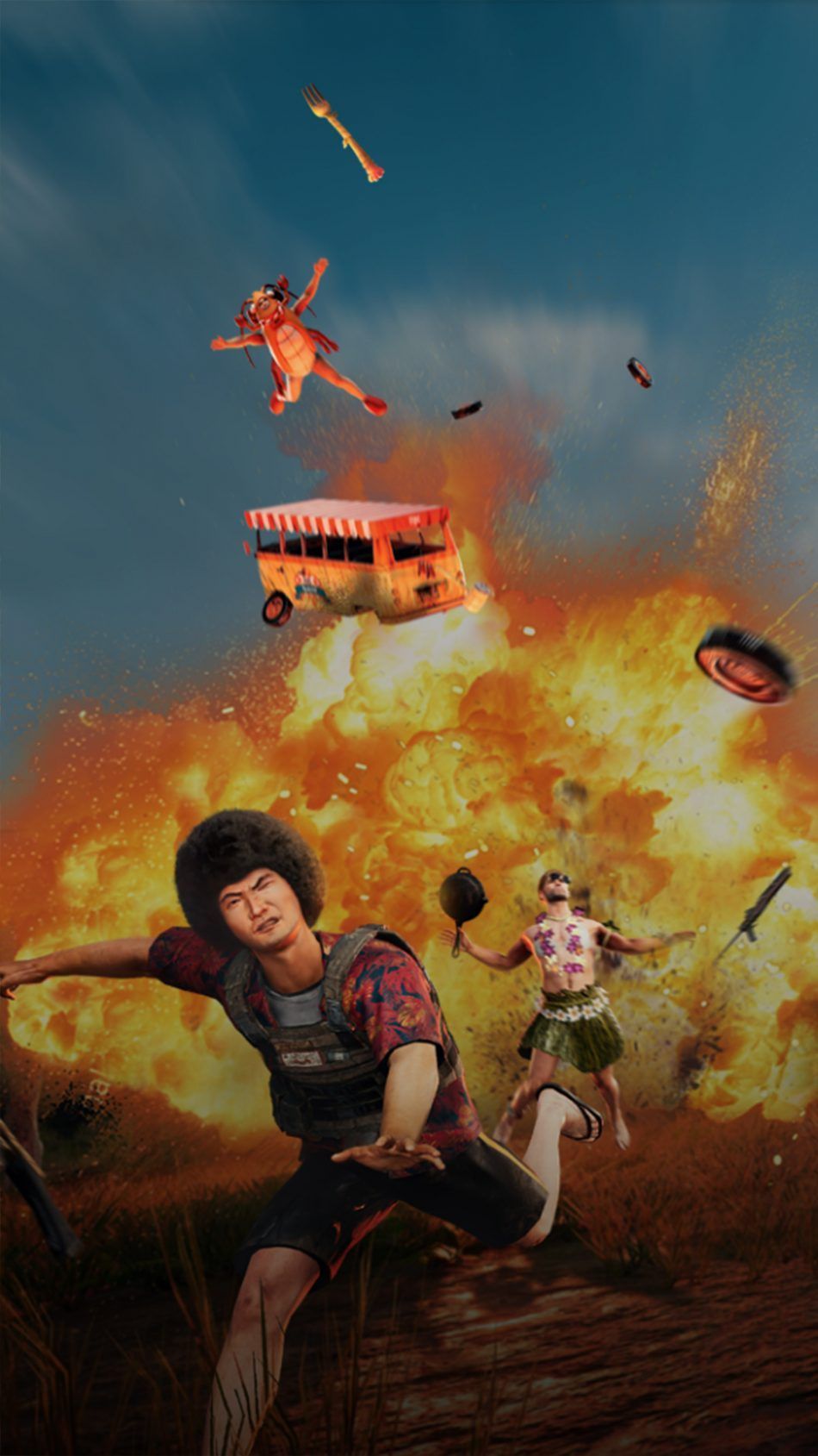 Red Zone Area PUBG Lite 4K Ultra HD Mobile Wallpaper. Mobile wallpaper, Red zone, Red wallpaper