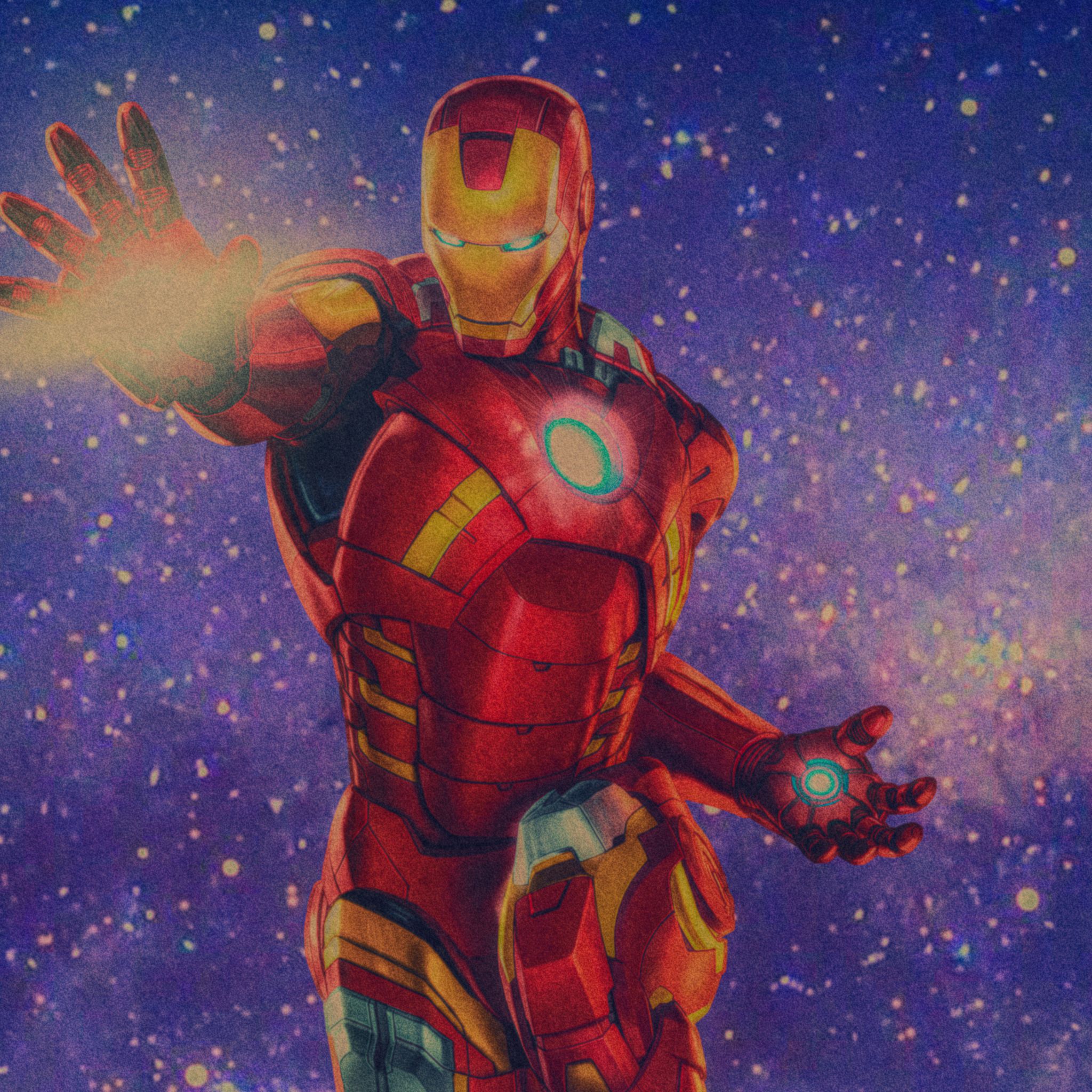 Iron Man Retro Design iPad Air HD 4k Wallpaper, Image, Background, Photo and Picture
