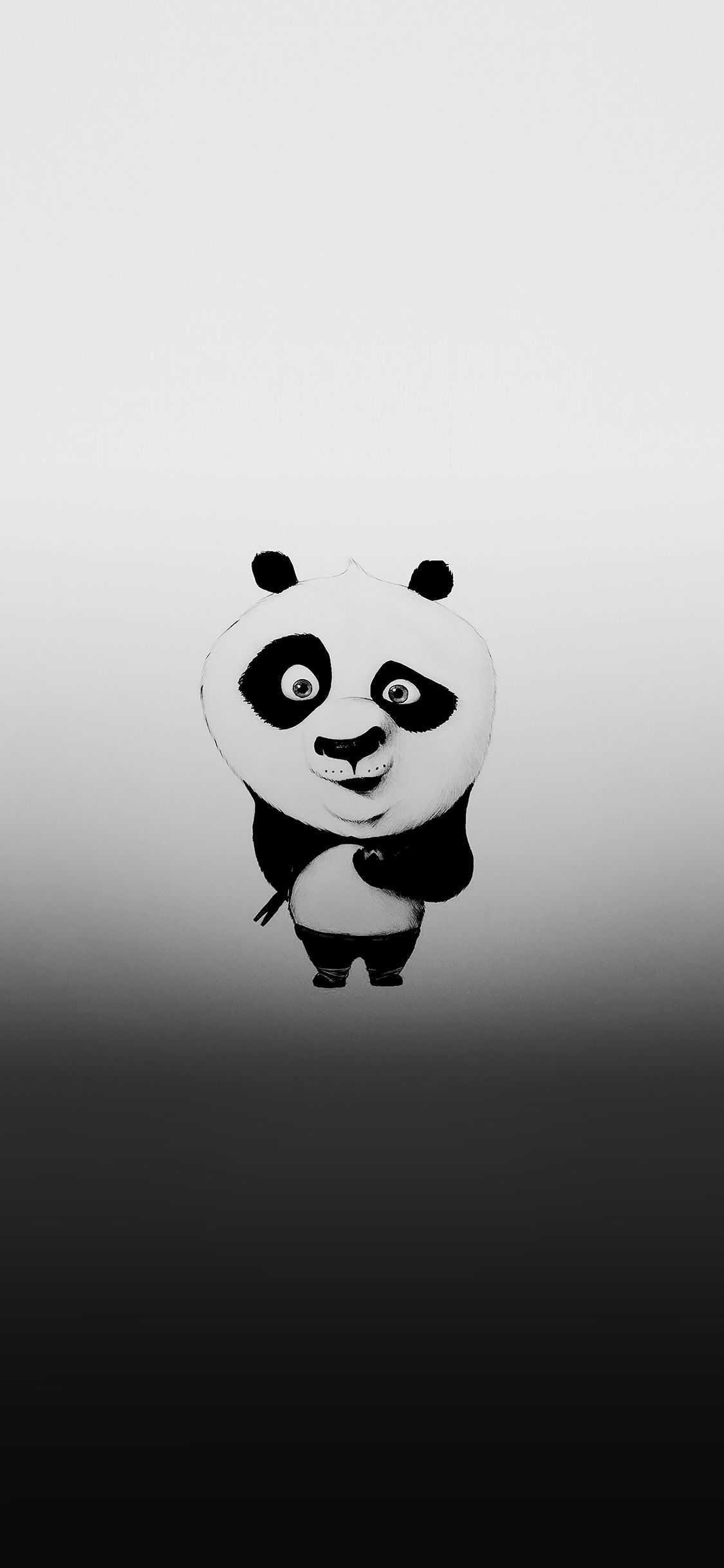 Kungfu Panda Minimal Funny Cute