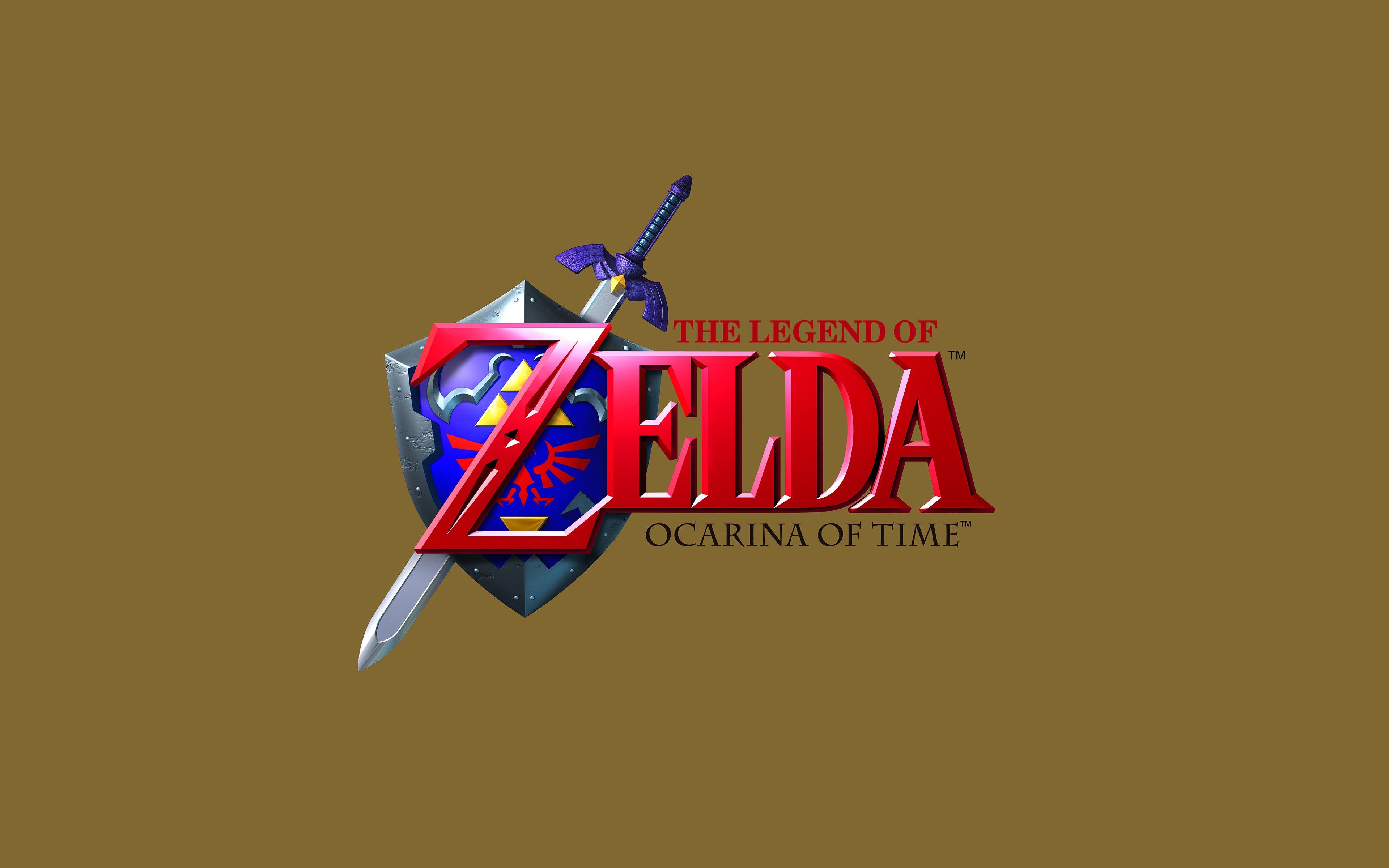 The Legend Of Zelda: Ocarina Of Time, Video Games, Simple Background Wallpaper HD / Desktop and Mobile Background