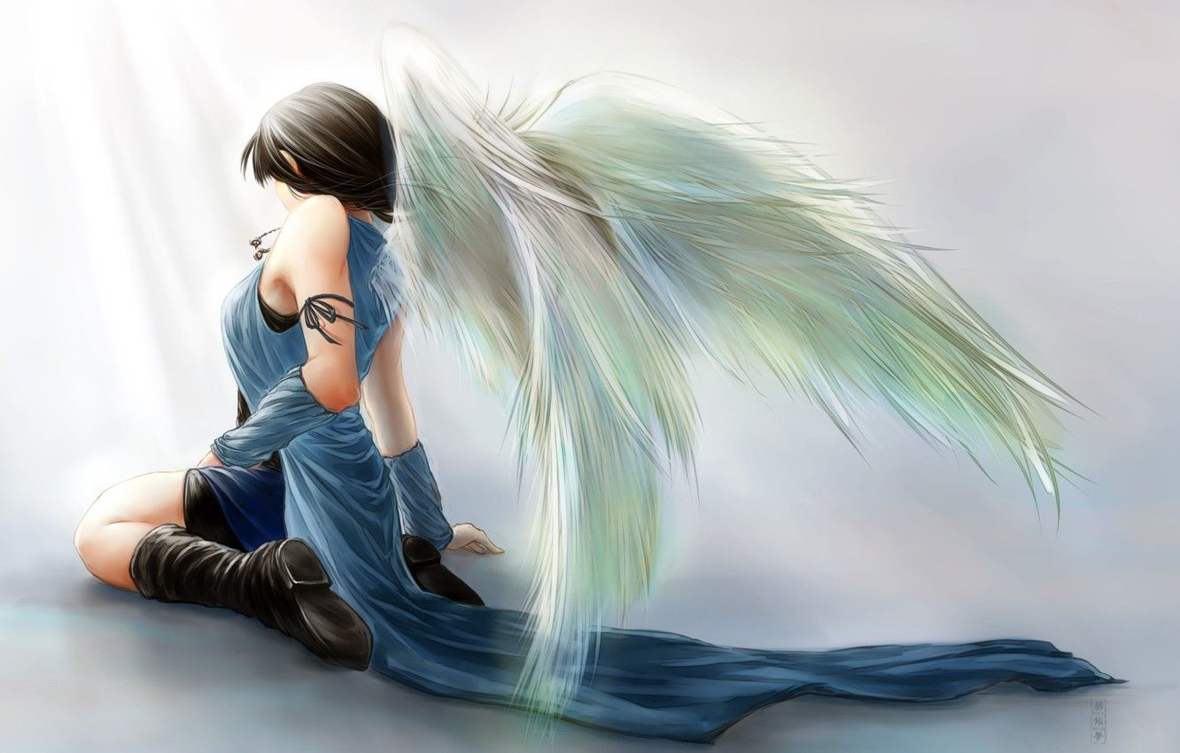 Wallpaper girl, hot, , Fantasy, Final Fantasy, Brunette, young, Playstation, Angel, babe, cute, VIII, Final, Squall, Rinoa, FF8 image for desktop, section игры