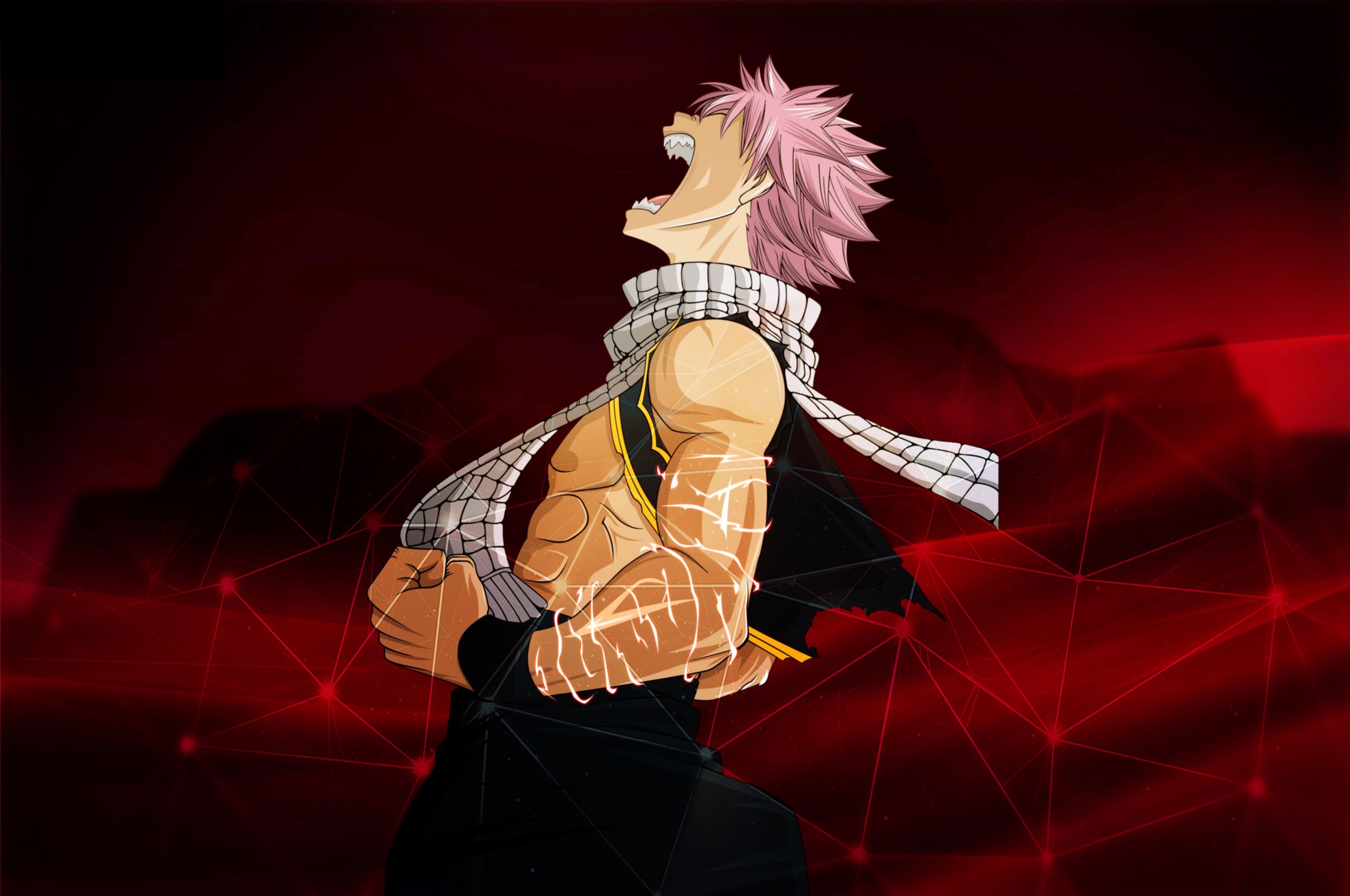 Natsu Dragneel Fairy Tail Chromebook Pixel Wallpaper, HD Anime 4K Wallpaper, Image, Photo and Background