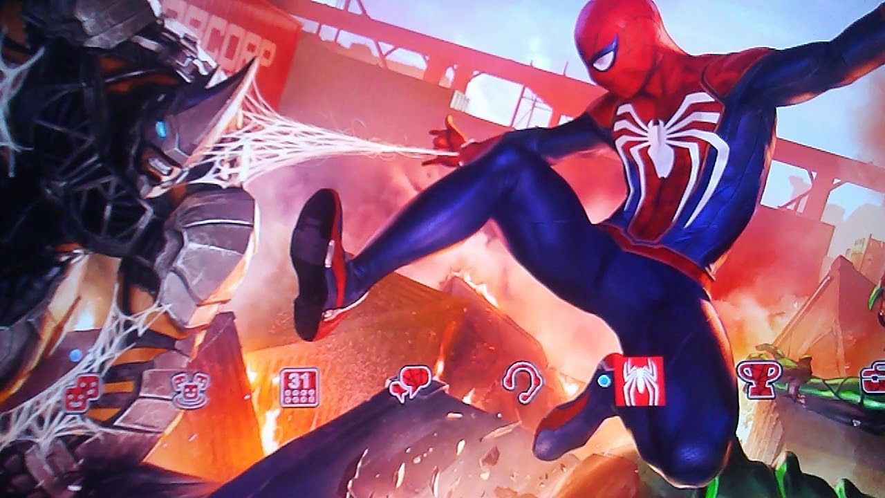 Spider Man PS4 Wallpaper