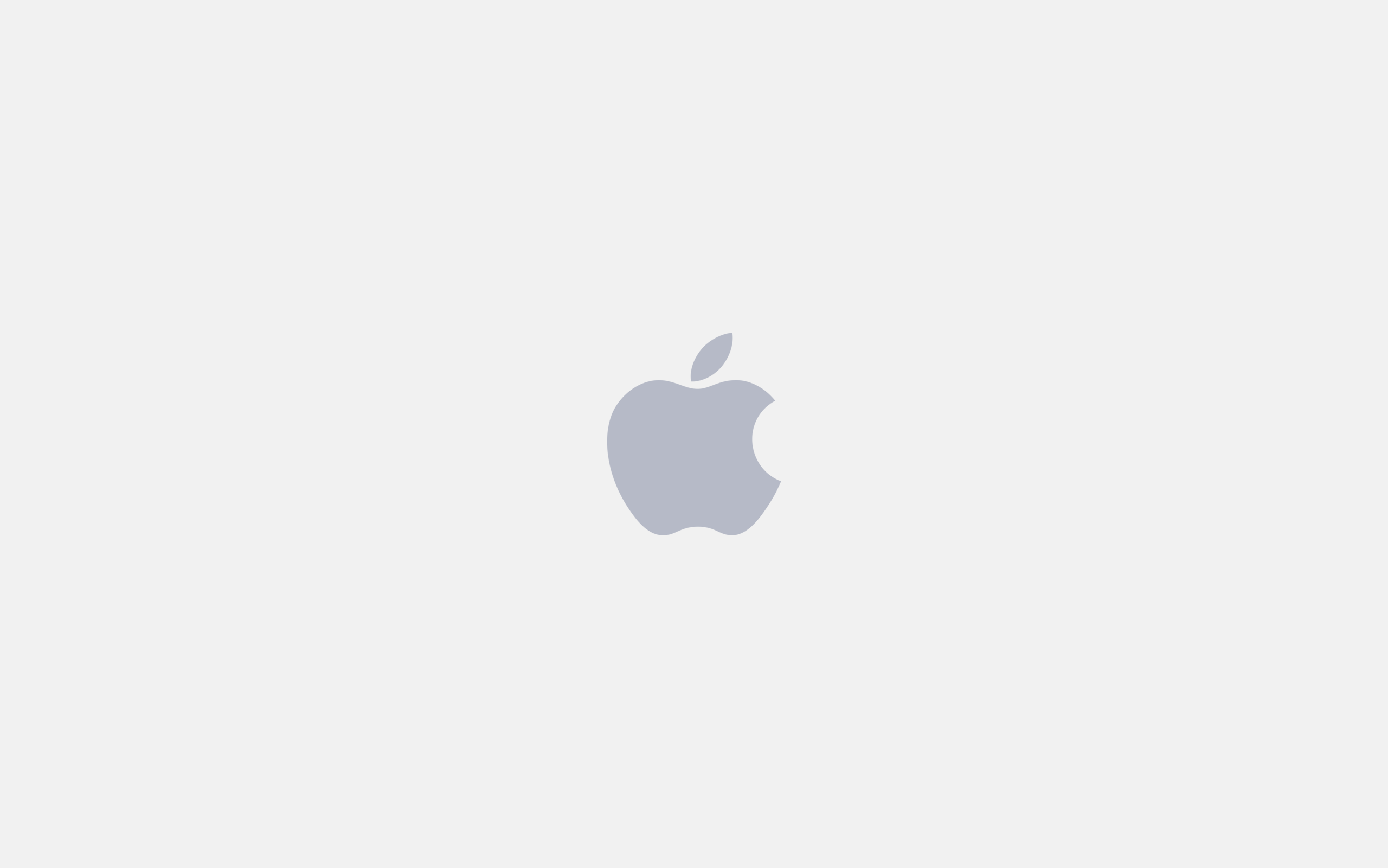 Minimal Apple Logo wallpaperx1600