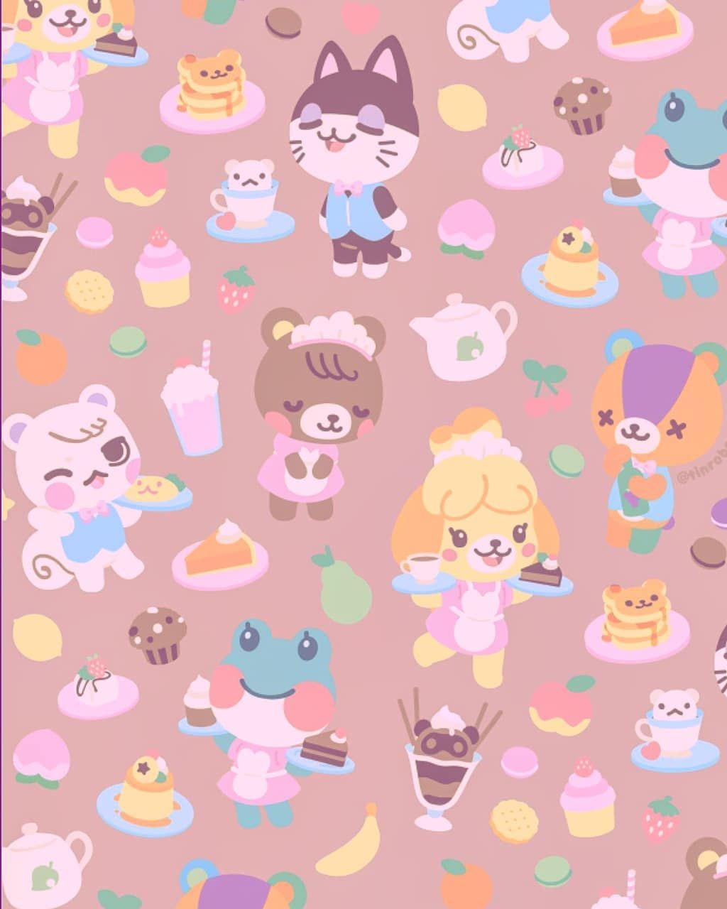 animal crossing collage wallpaper  Animal crossing Cyber y2k aesthetic  wallpaper Animal crossing characters