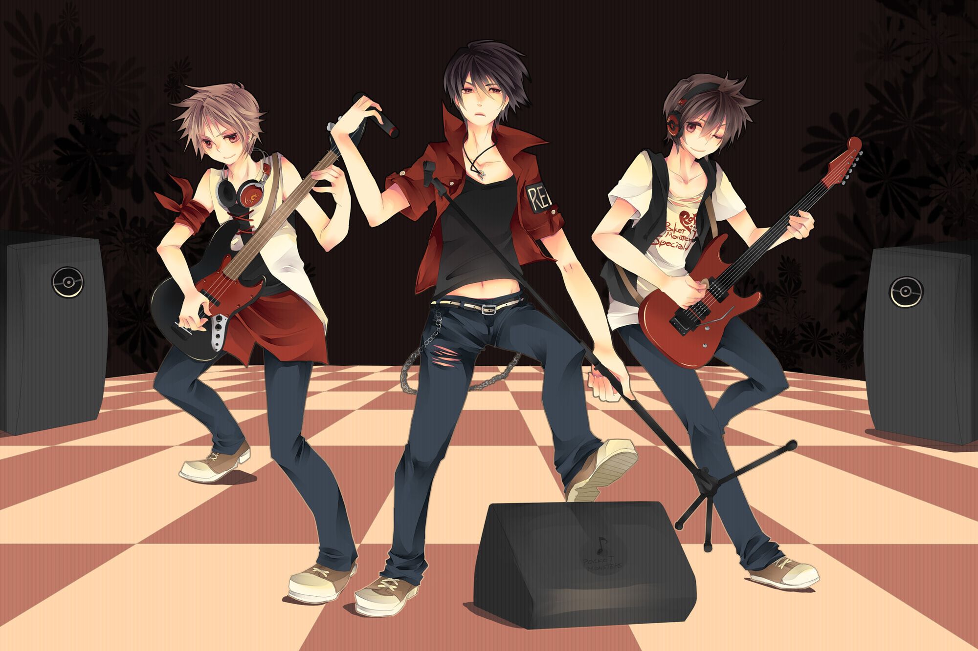 HD wallpaper Anime Music Band female anime characters band clip art  Artistic  Wallpaper Flare