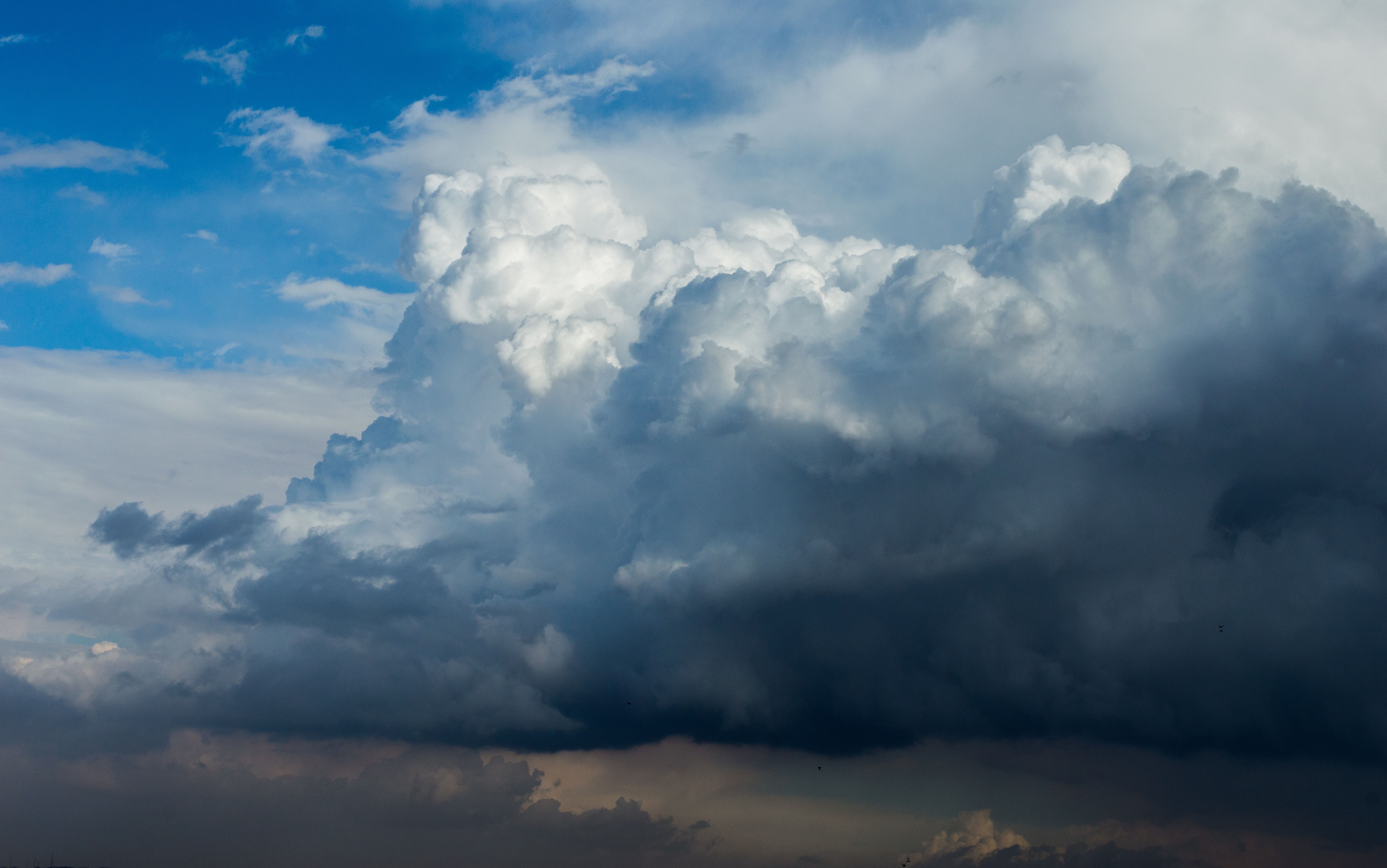 Cumulonimbus Clouds - Free Stock Photo.