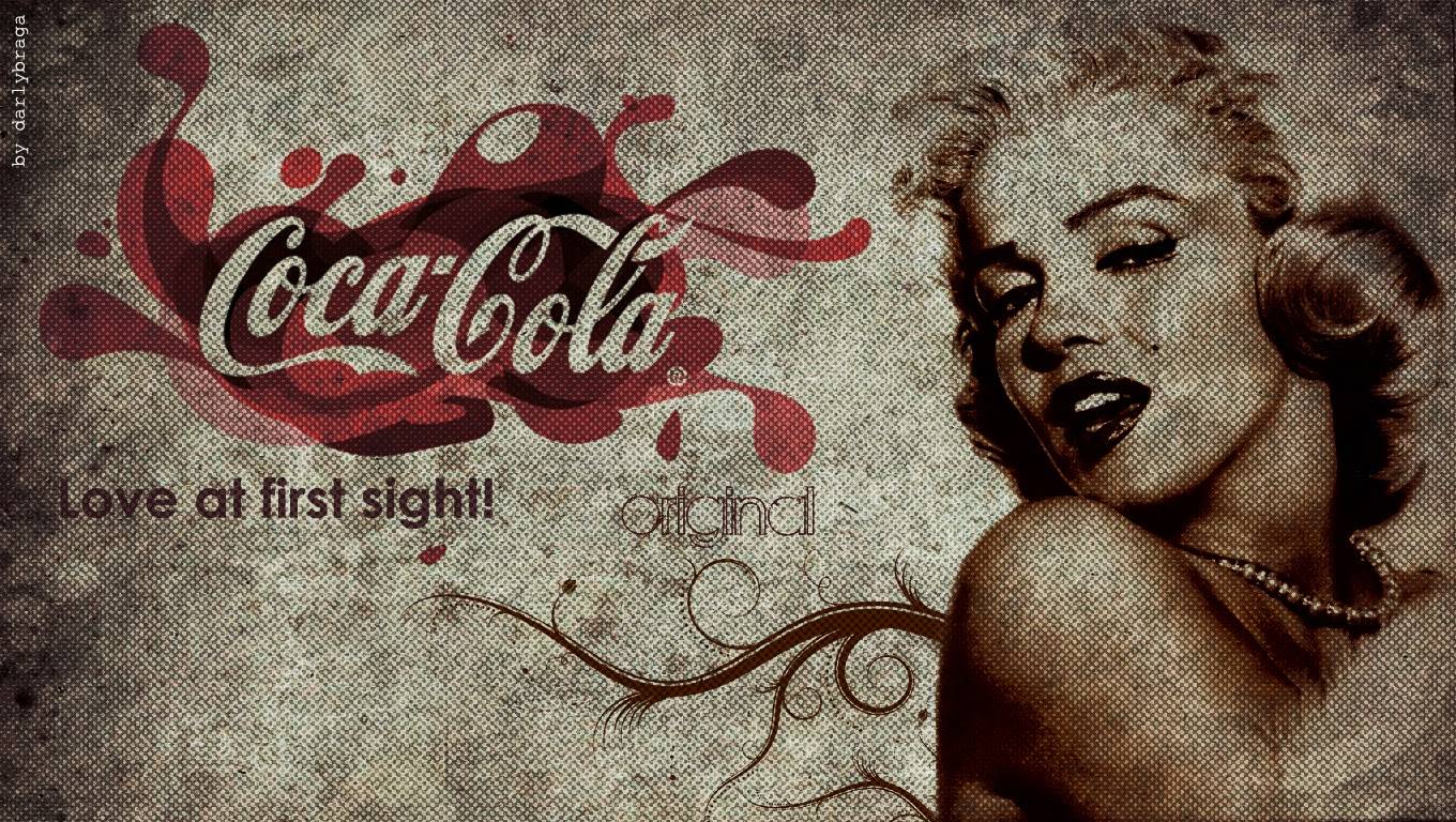 Vintage coca cola wallpaper