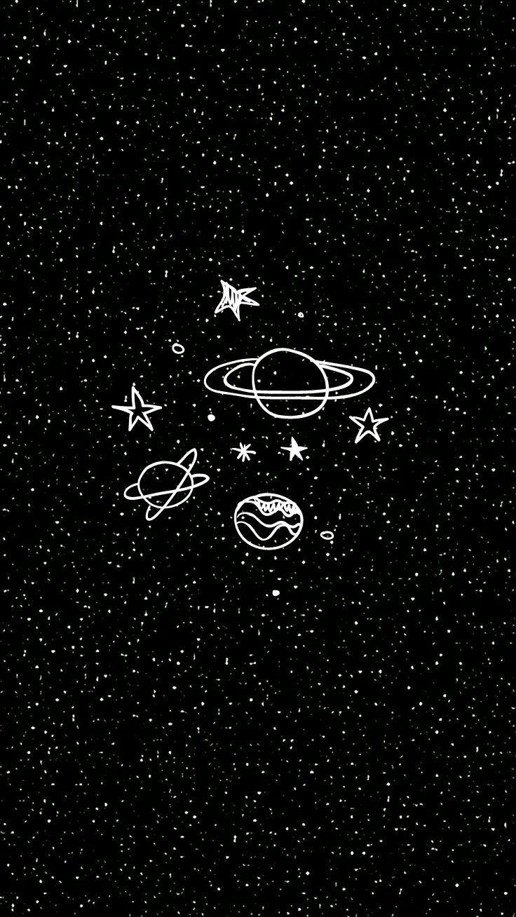 Space Drawing Wallpaper Free Space Drawing Background