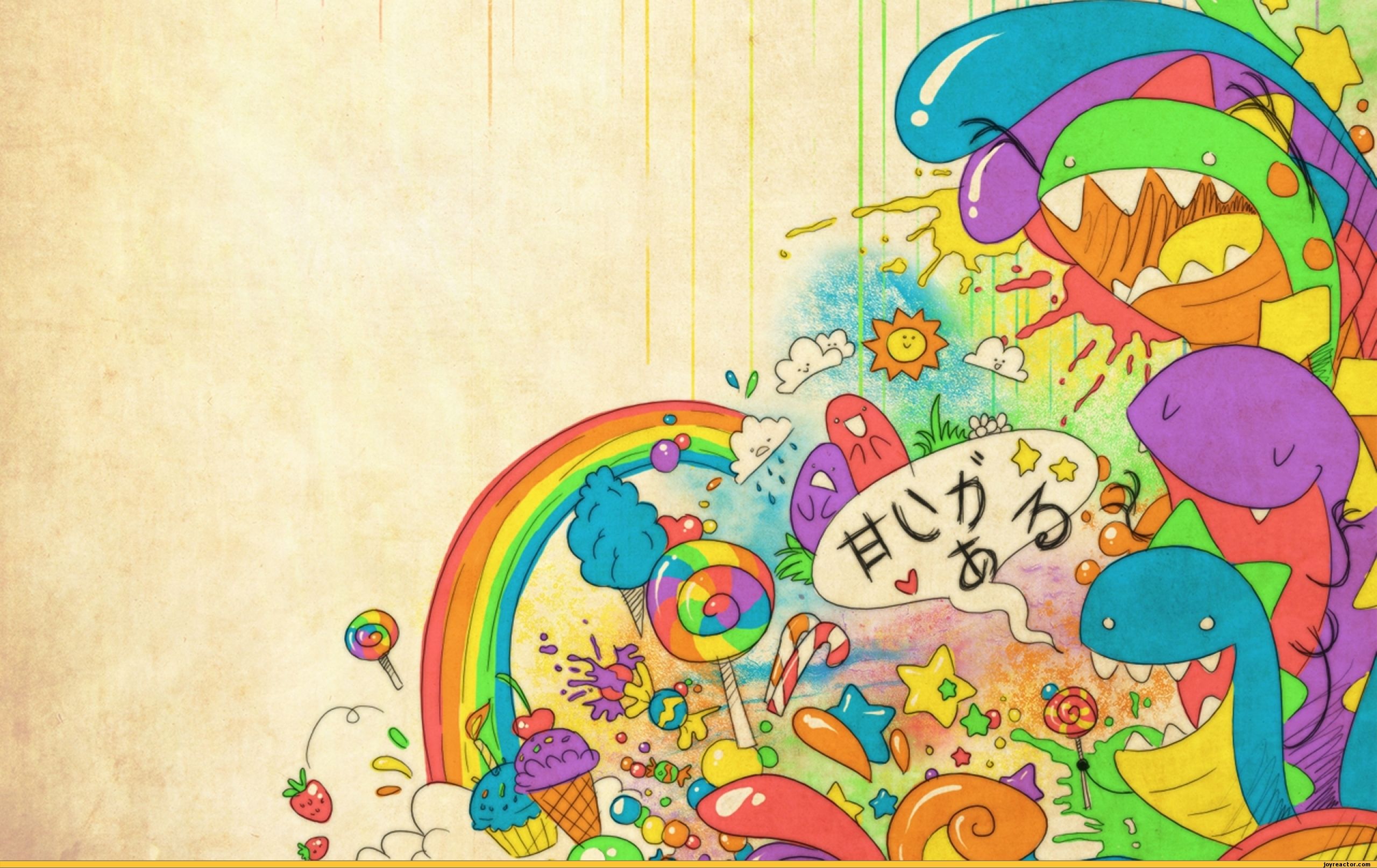 rainbow candys. Cartoon wallpaper, Drawing wallpaper, Anime wallpaper