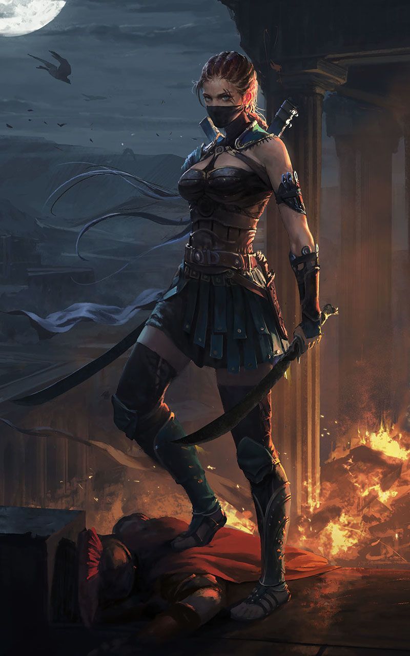 female warrior wallpaper. Fantasy female warrior, Warrior woman, Fantasy art women