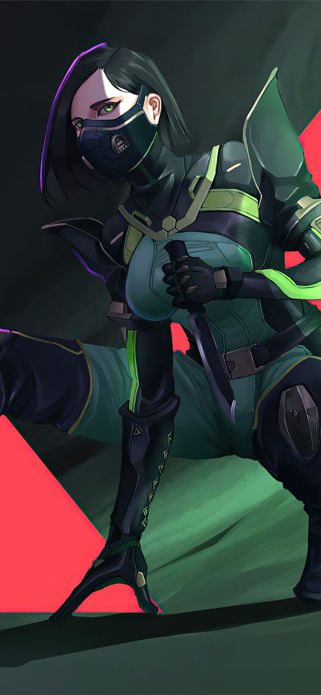 viper valorant 4k artwork iPhone X Wallpaper Free Download