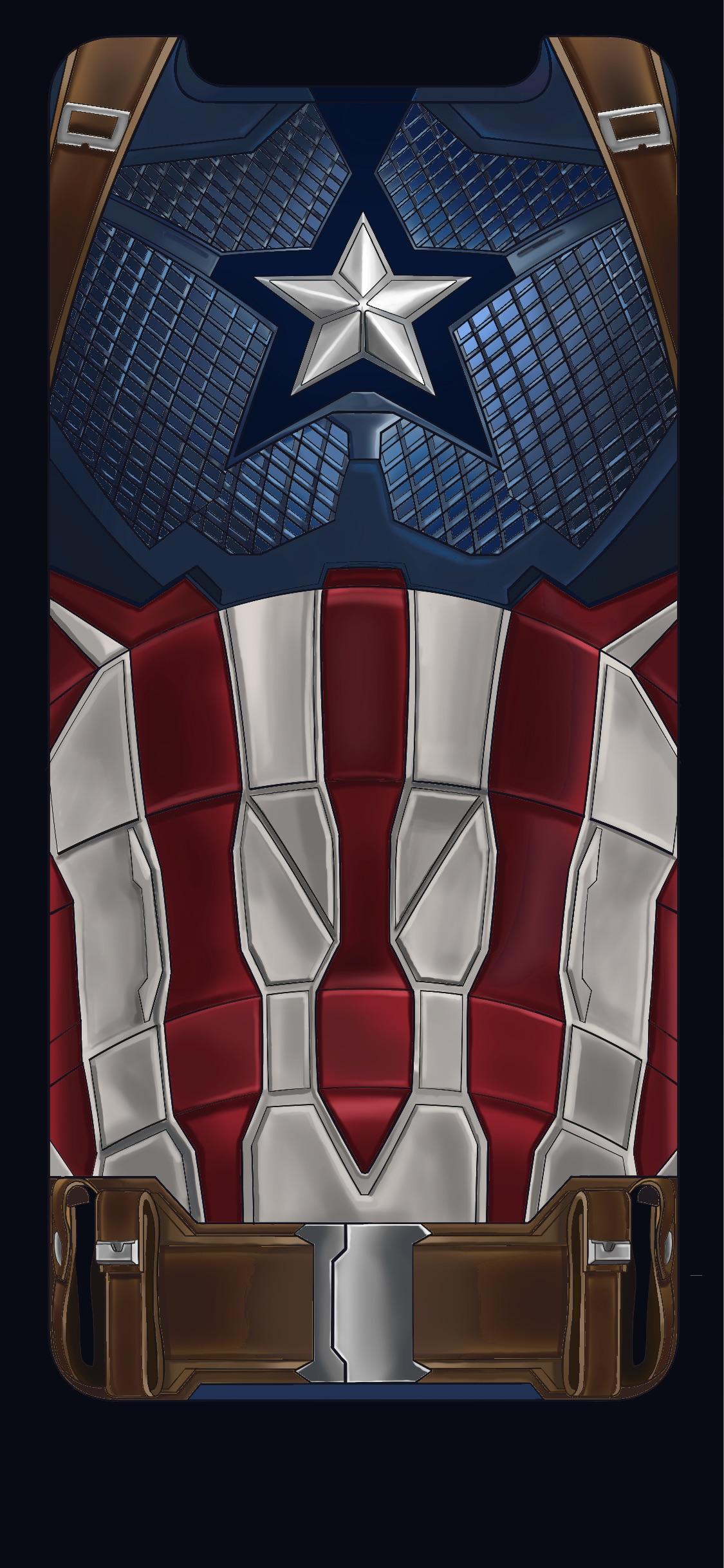 Captain American. iPhone X Wallpaper X Wallpaper HD