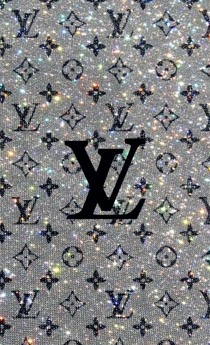 Lv Logo ; Lv. Edgy wallpaper, iPhone wallpaper glitter, Glitter wallpaper