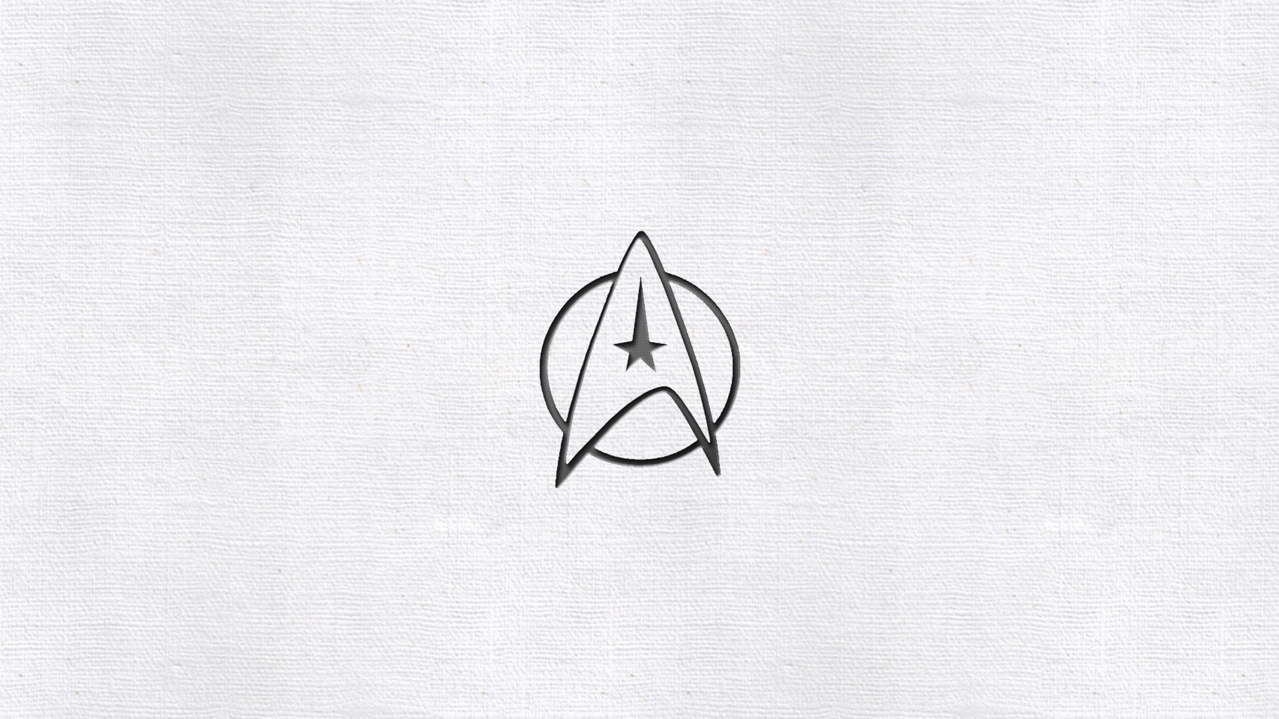 Black And White Star Trek Wallpaper