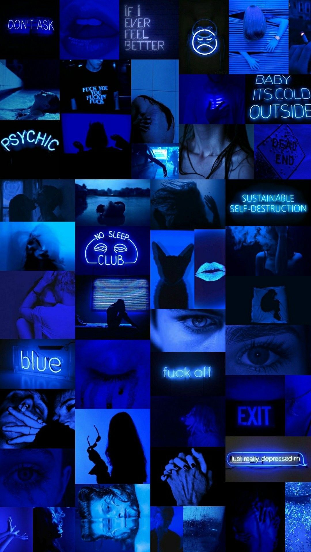 Blueness. Blue aesthetic dark, Blue wallpaper iphone, Dark blue wallpaper
